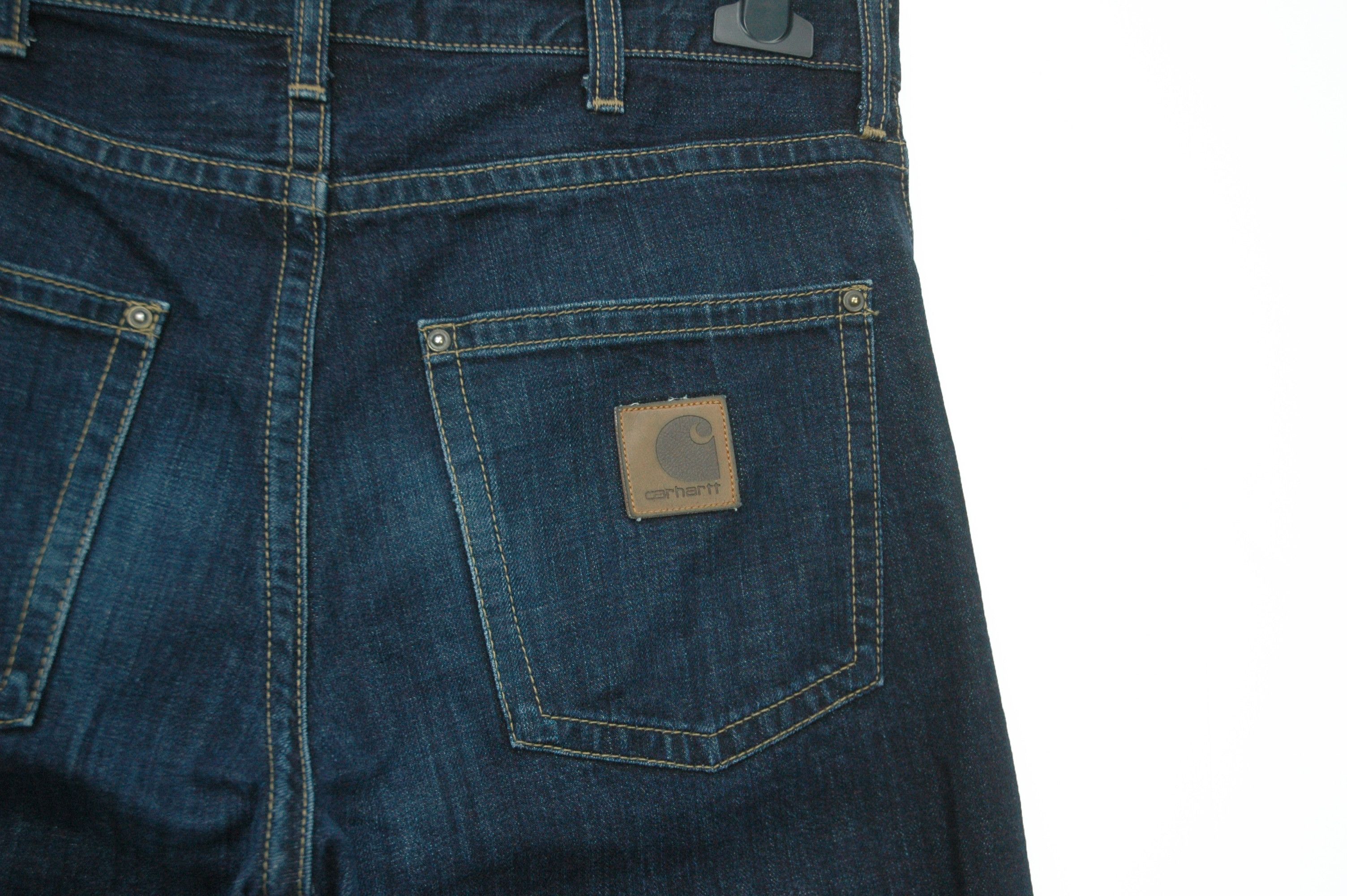 Carhartt Carhartt Slim Denim Pant Leather Patch W32 L34 Size US 32 / EU 48 - 3 Thumbnail
