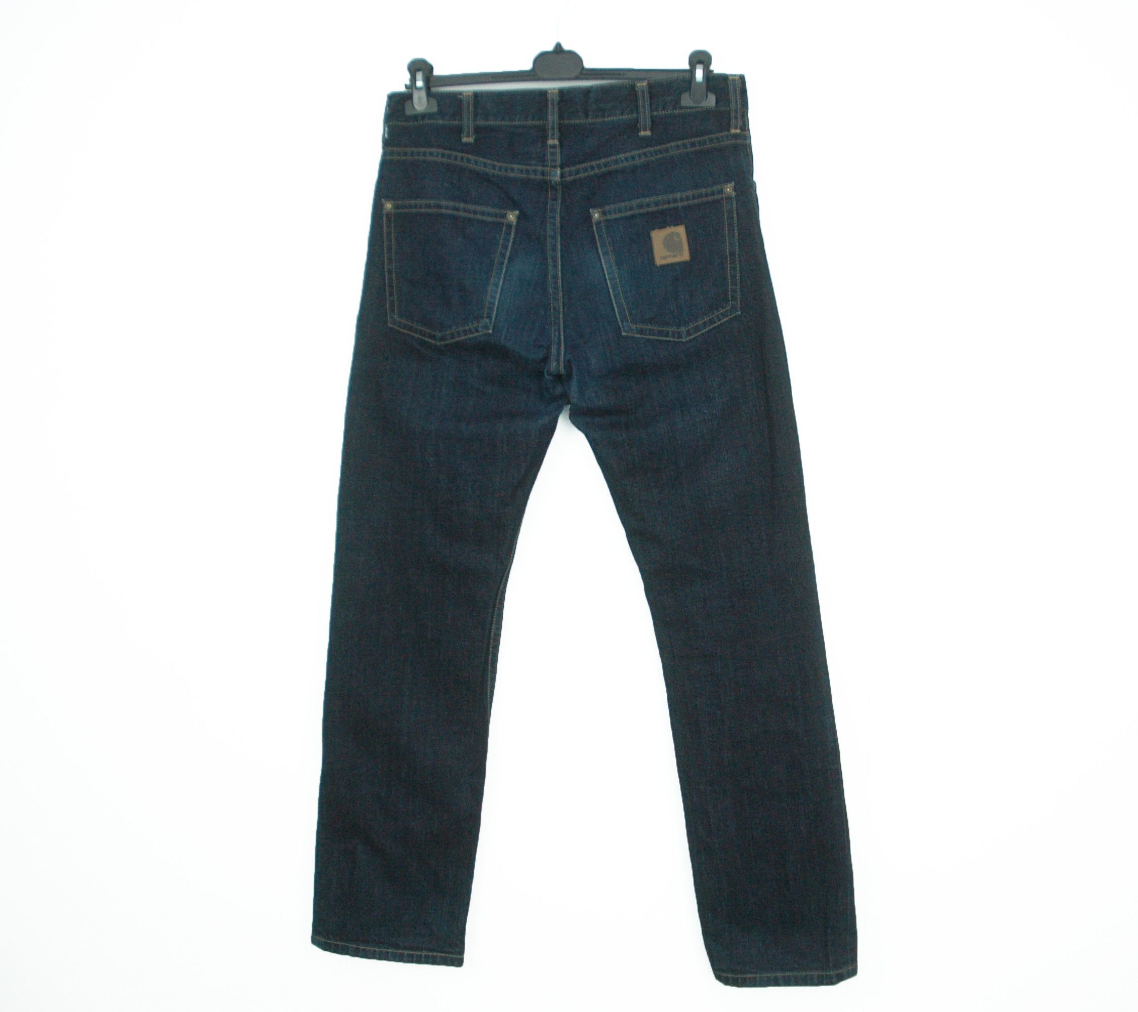 Carhartt Carhartt Slim Denim Pant Leather Patch W32 L34 Size US 32 / EU 48 - 1 Thumbnail