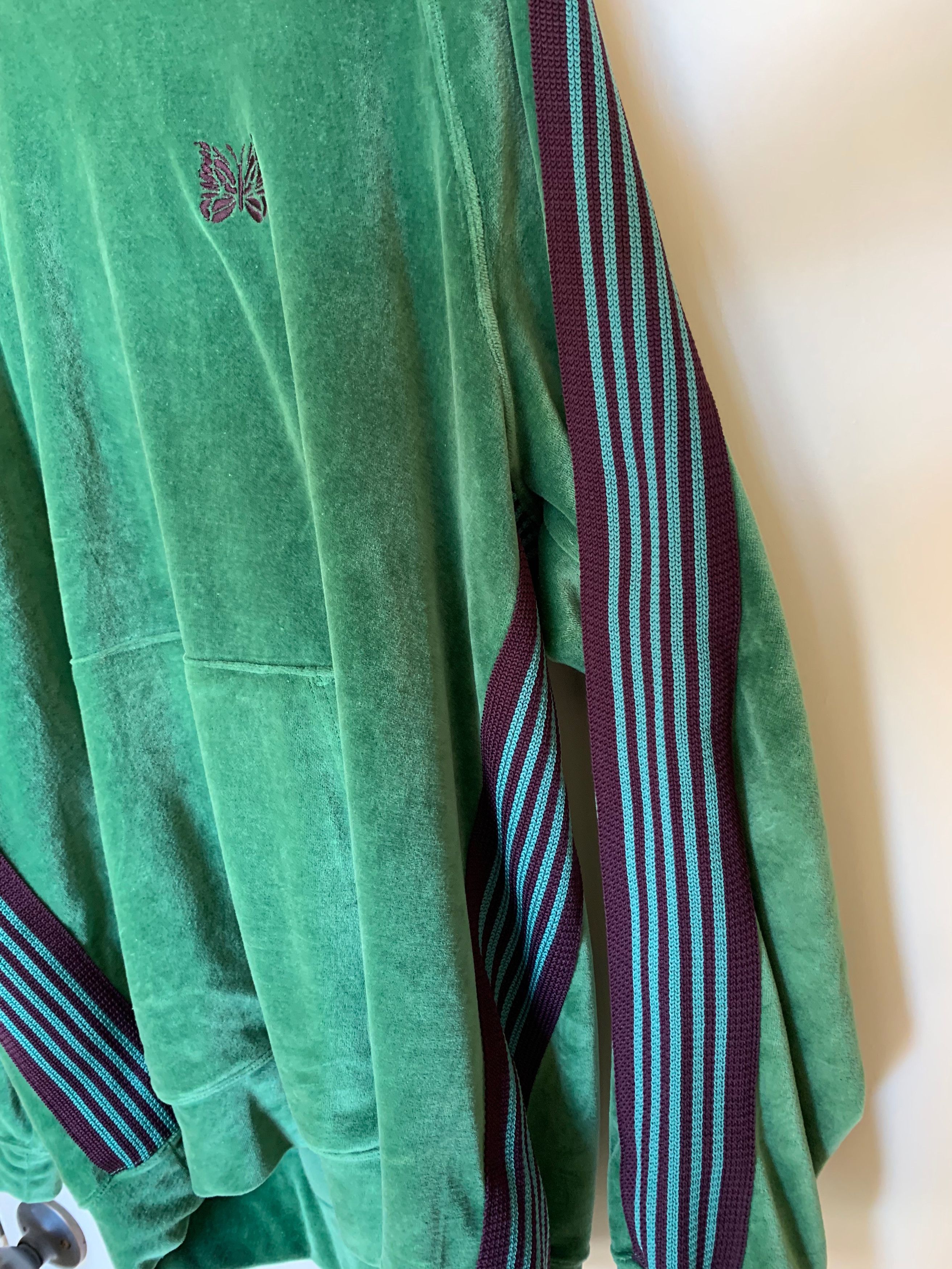 Needles Needles Velour Hoodie Size US L / EU 52-54 / 3 - 2 Thumbnail