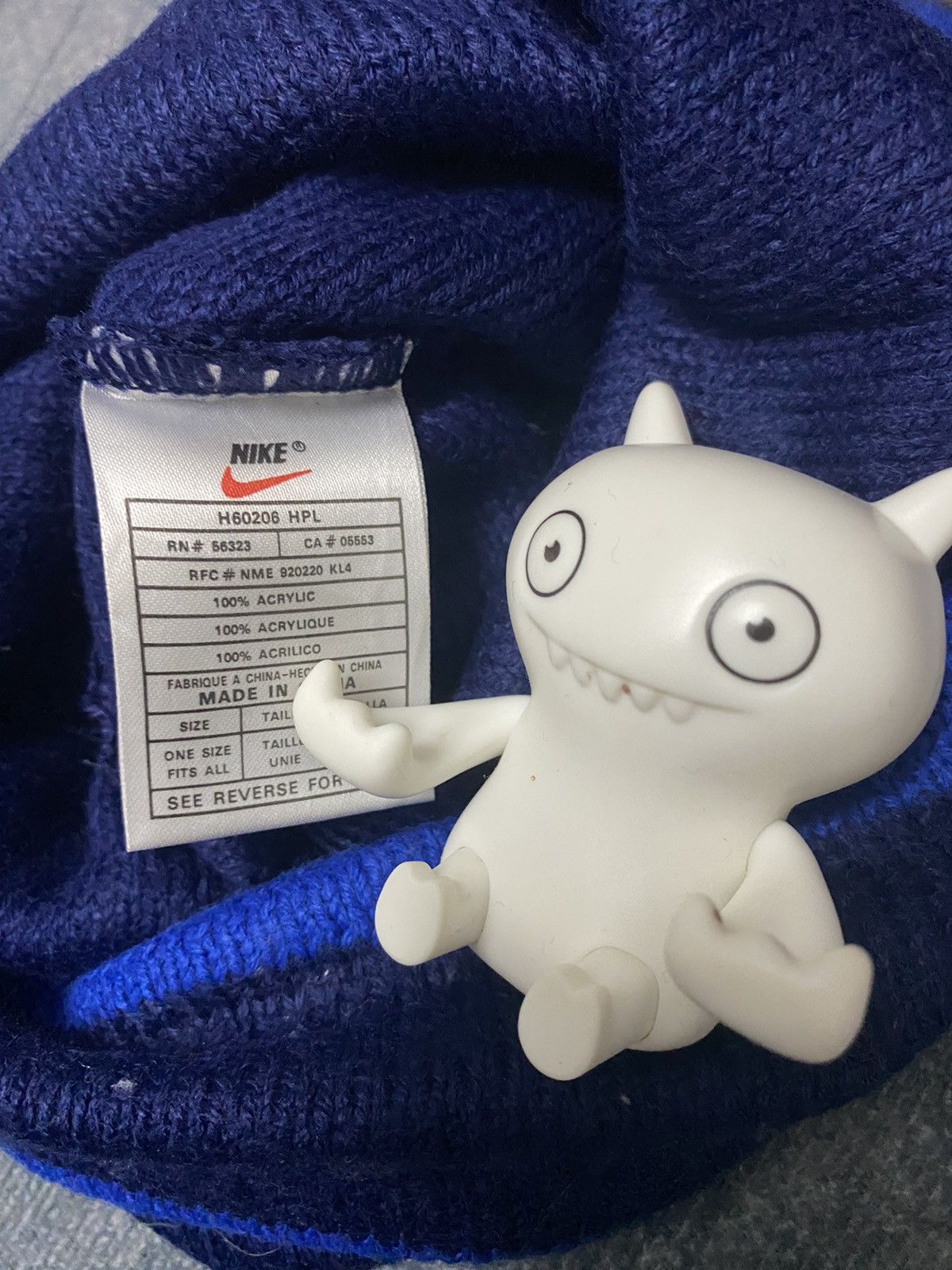 Nike Vintage Nike Embroidered Logo Beanie Hat Size ONE SIZE - 5 Thumbnail