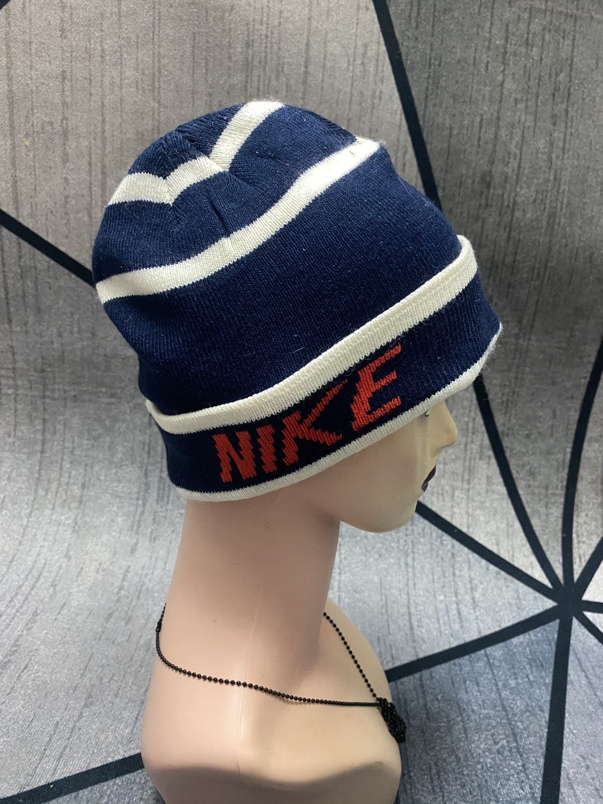 Nike Nike Stripes Beanie Hat Size ONE SIZE - 2 Thumbnail