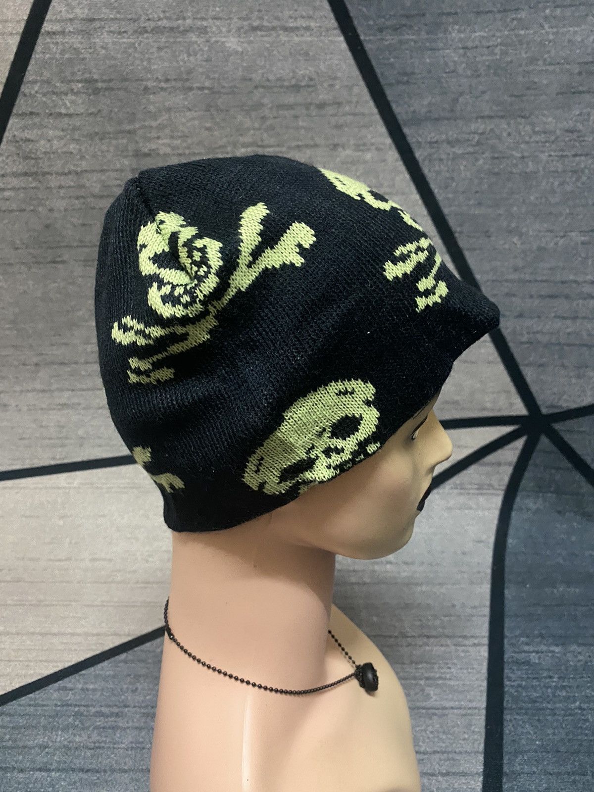 Other Unbrand Skull Design Beanie Hat Size ONE SIZE - 3 Thumbnail