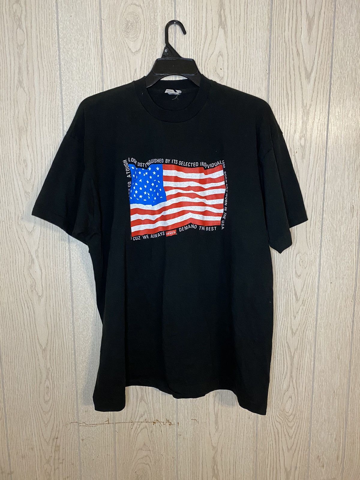 Levi's Vintage Levi’s American Flag T-Shirt | Grailed