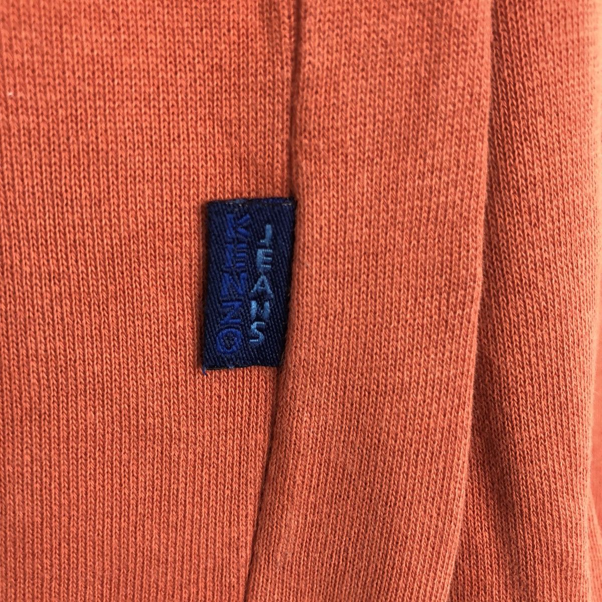 Japanese Brand × Kenzo Kenzo Jeans Spell Out Embroidery Big Logo Sweatshirt Size US L / EU 52-54 / 3 - 3 Thumbnail