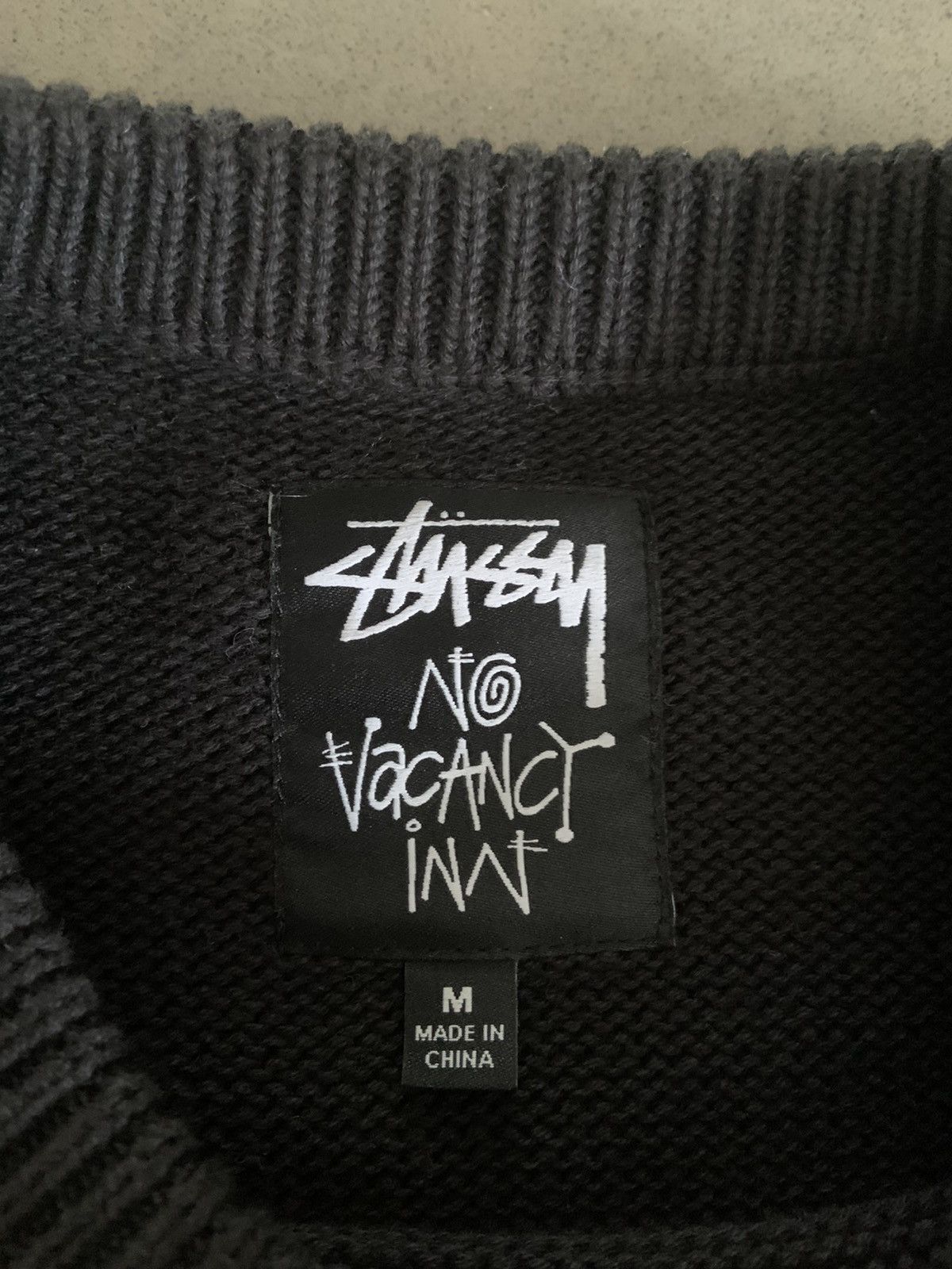 No Vacancy Inn × Stussy Stussy x No Vacancy Inn Tie Dye Knit