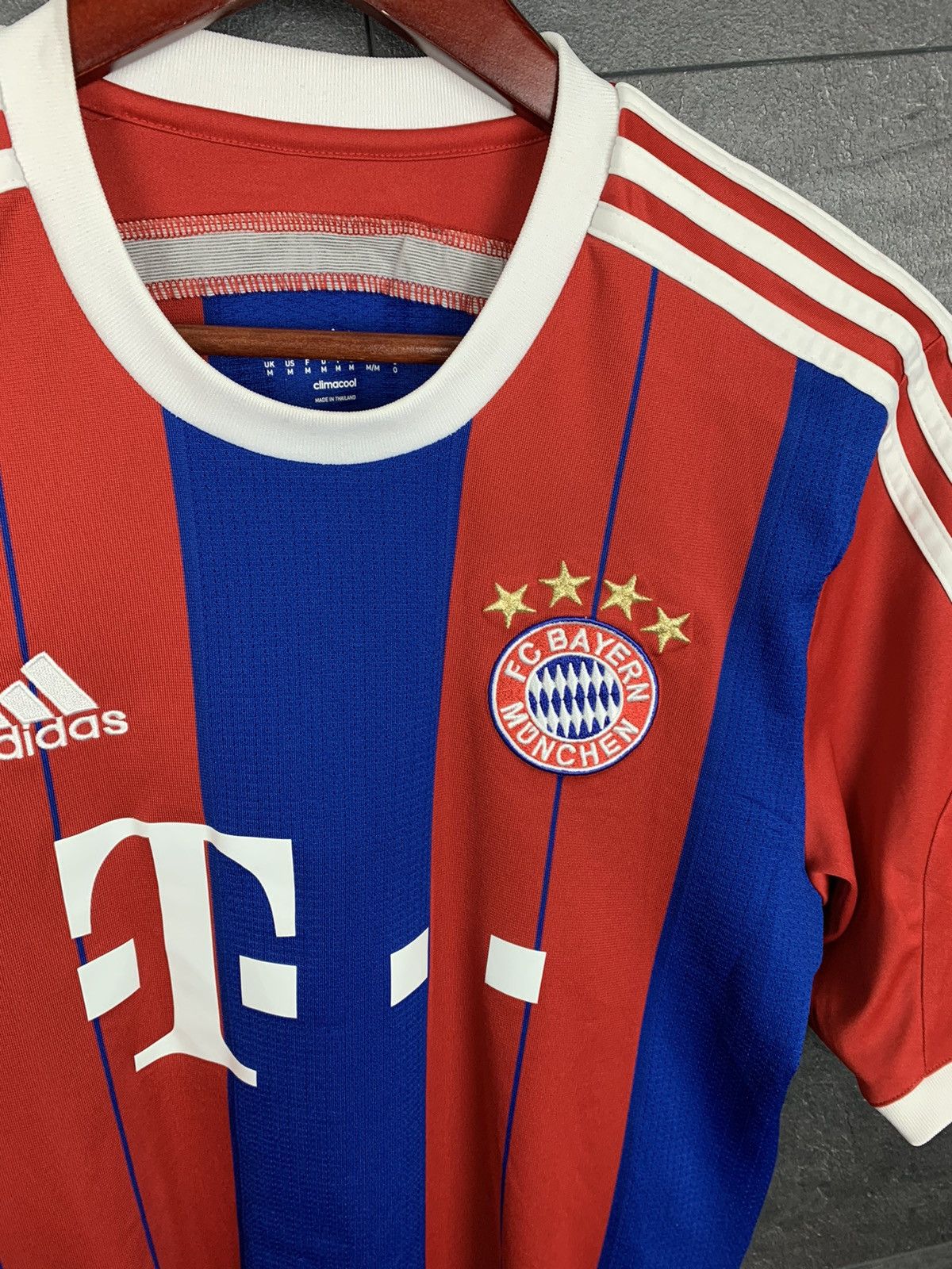 Adidas Adidas Bayern Munchen Jersey T-shirt 2014 Size US M / EU 48-50 / 2 - 8 Thumbnail