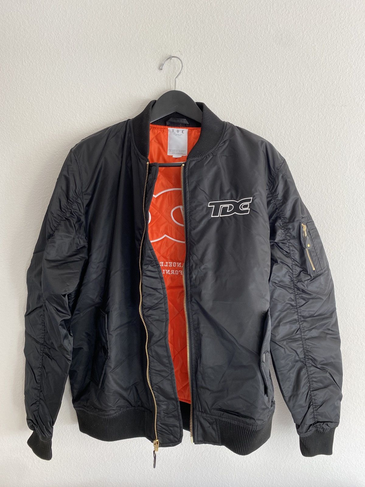 Top Dawg Entertainment TDE Men’s Bomber Jacket Size US L / EU 52-54 / 3 - 3 Thumbnail