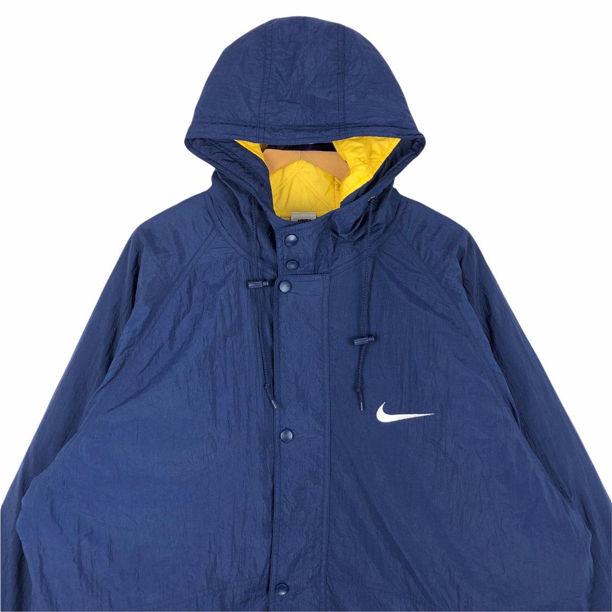 Nike Vintage 90s Nike Swoosh Winter Jacket Big Logo Embroidery Size US XXL / EU 58 / 5 - 6 Thumbnail
