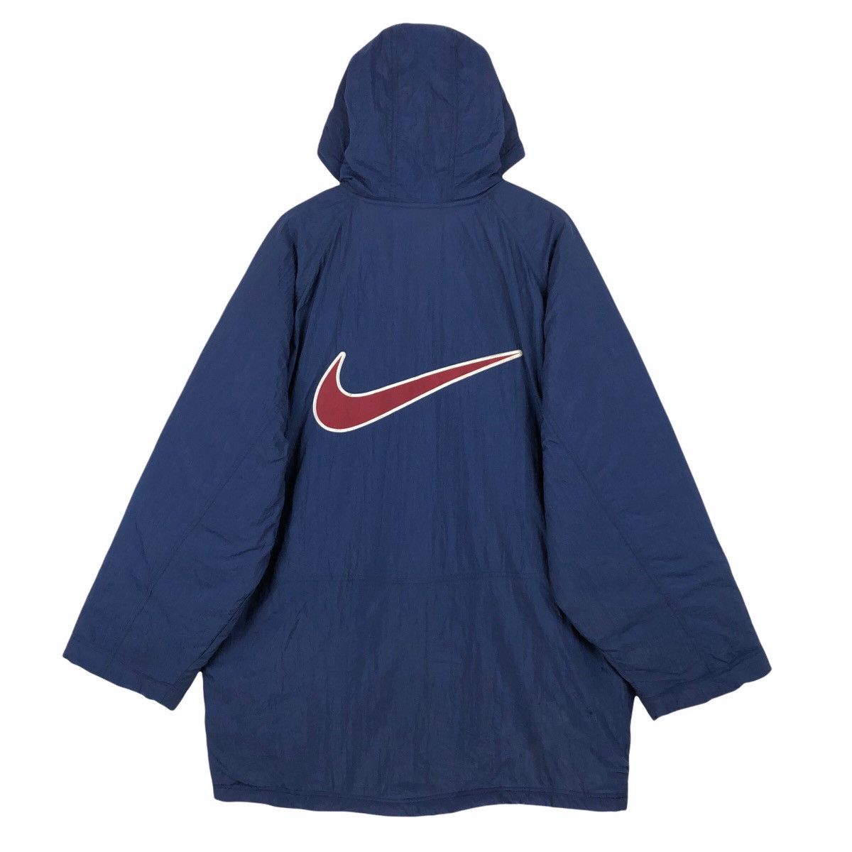 Nike Vintage 90s Nike Swoosh Winter Jacket Big Logo Embroidery Size US XXL / EU 58 / 5 - 1 Thumbnail