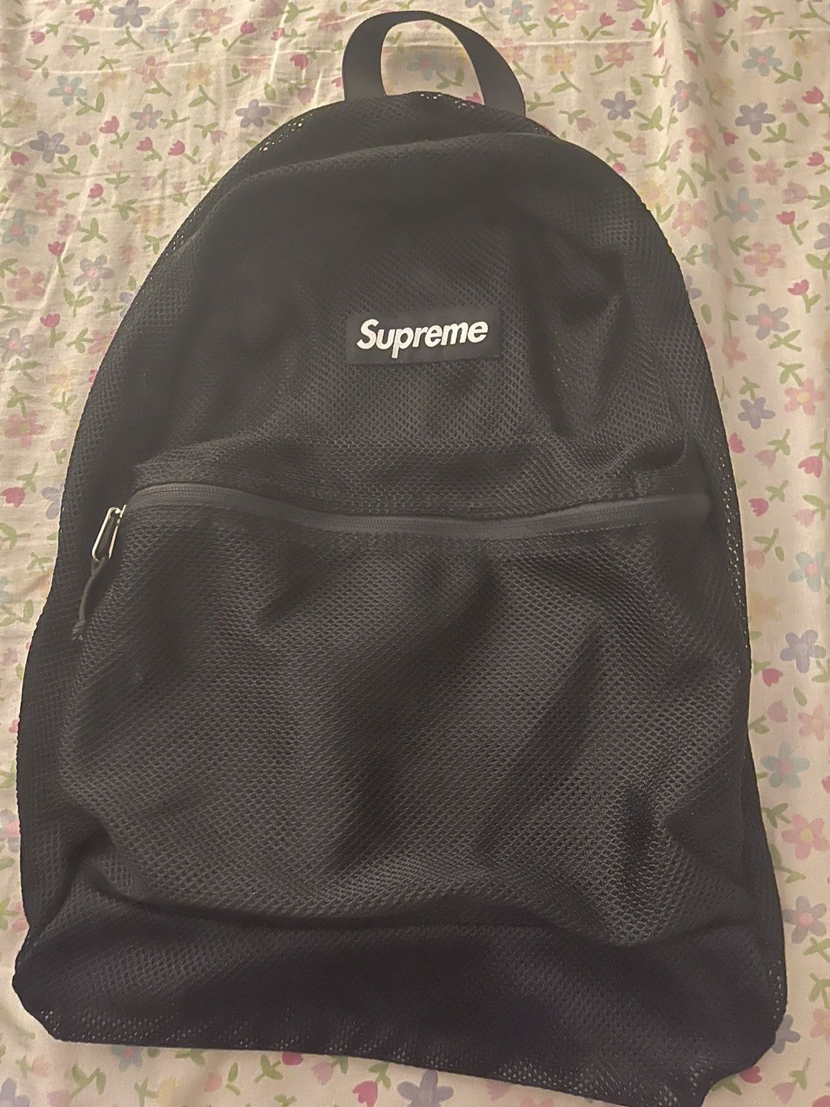 Supreme Mesh Backpack | Grailed