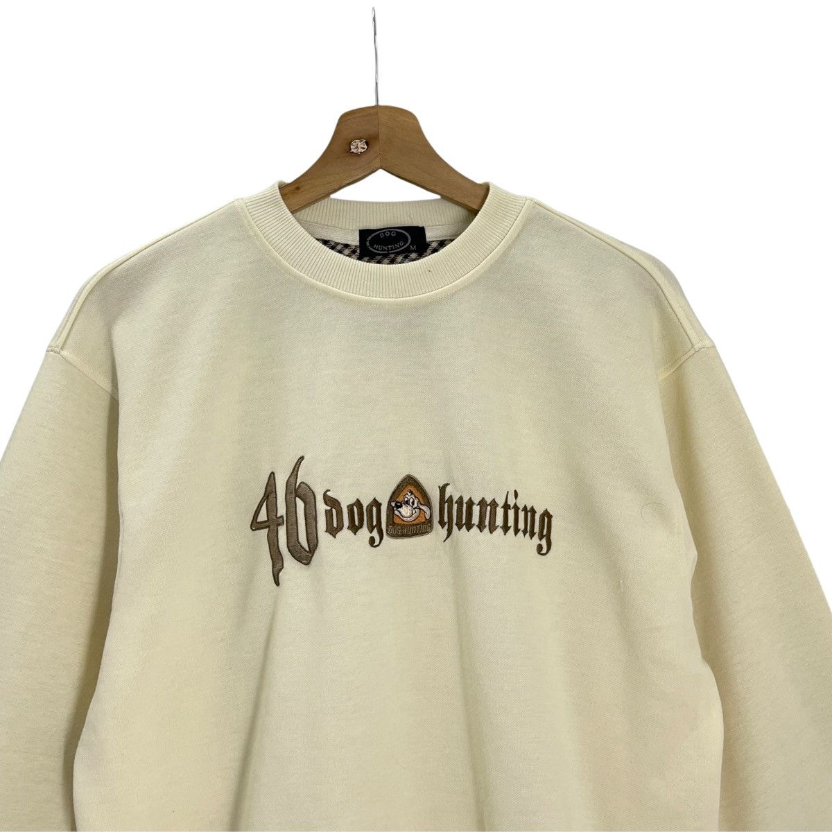 Japanese Brand 46 Dog Hunting Printed Big Logo Crewneck Sweatshirt Size M Size US M / EU 48-50 / 2 - 5 Thumbnail