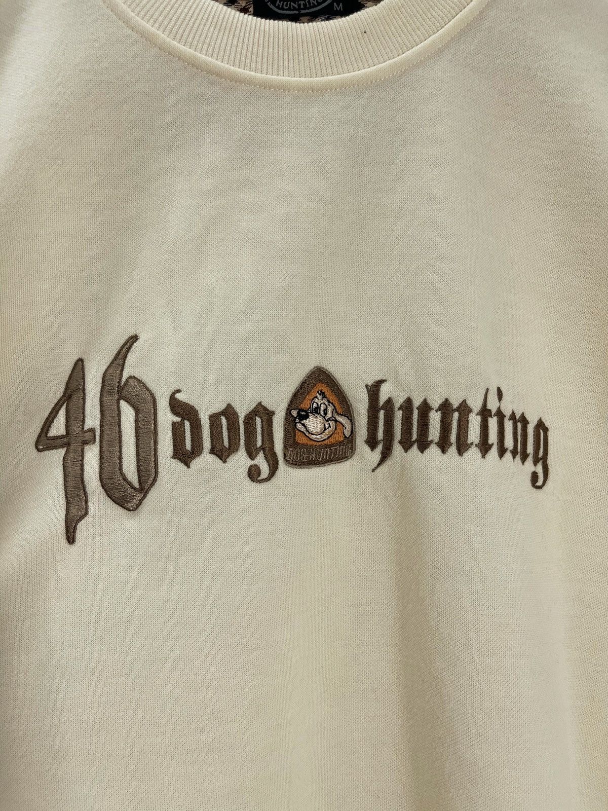 Japanese Brand 46 Dog Hunting Printed Big Logo Crewneck Sweatshirt Size M Size US M / EU 48-50 / 2 - 6 Thumbnail