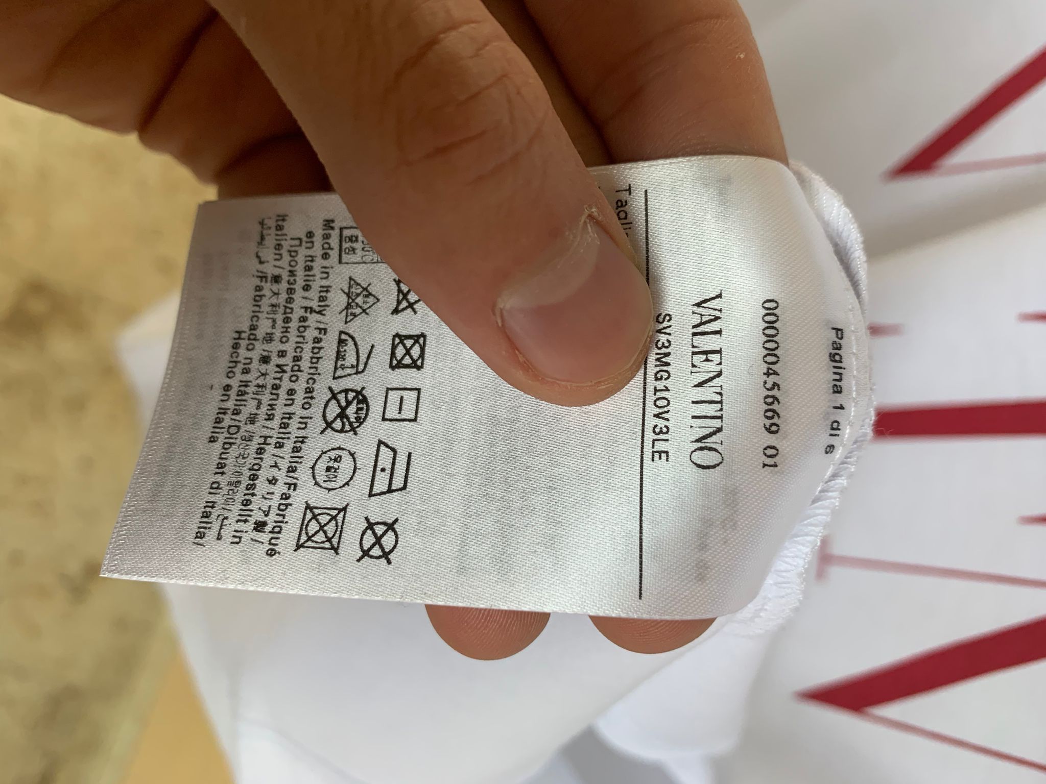 Valentino VLTN Logo Tee Size US XS / EU 42 / 0 - 9 Thumbnail