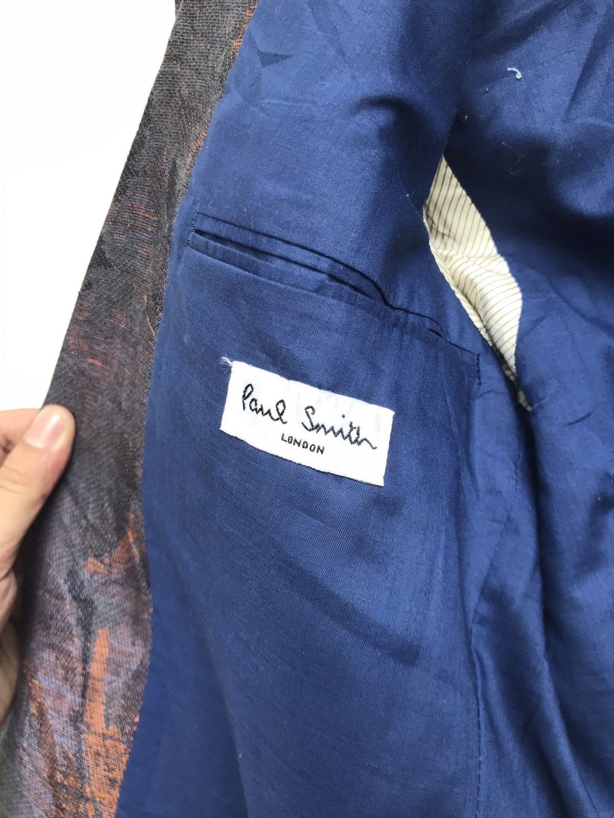 Paul Smith Tessuti Braghenti Rare Design Coat Blazer