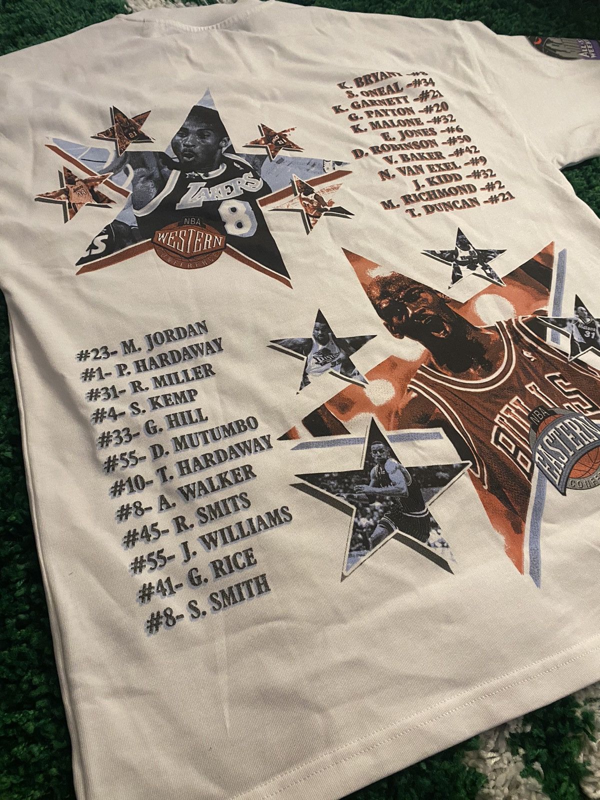 Jordan Brand Kobe Mentality Vintage Kobe Vs. Jordan All Star JAEE Tee Grailed