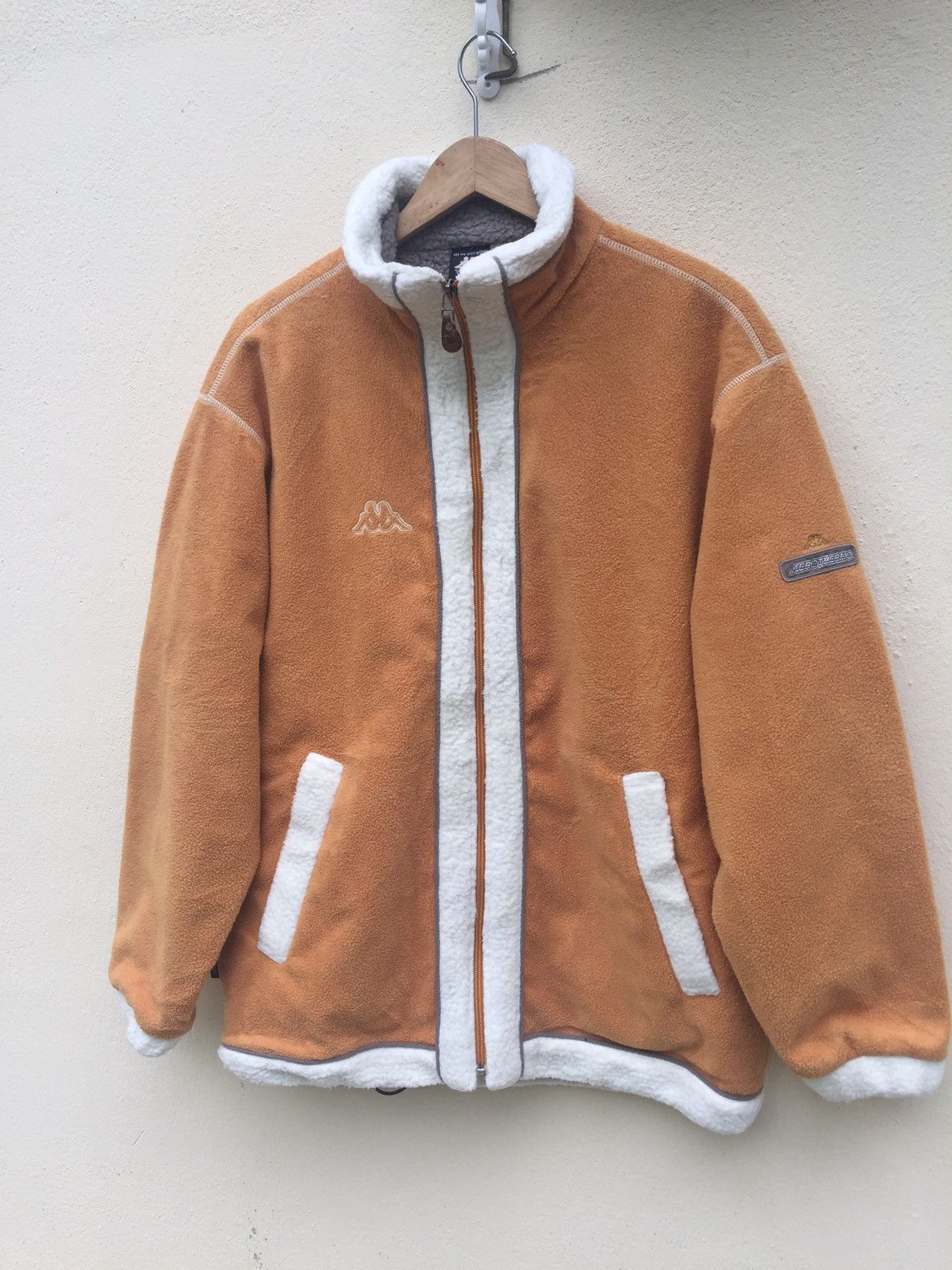 Kappa × Vintage Rare!! Kappa aerotermo full zip fleece jacket Size US L / EU 52-54 / 3 - 3 Thumbnail