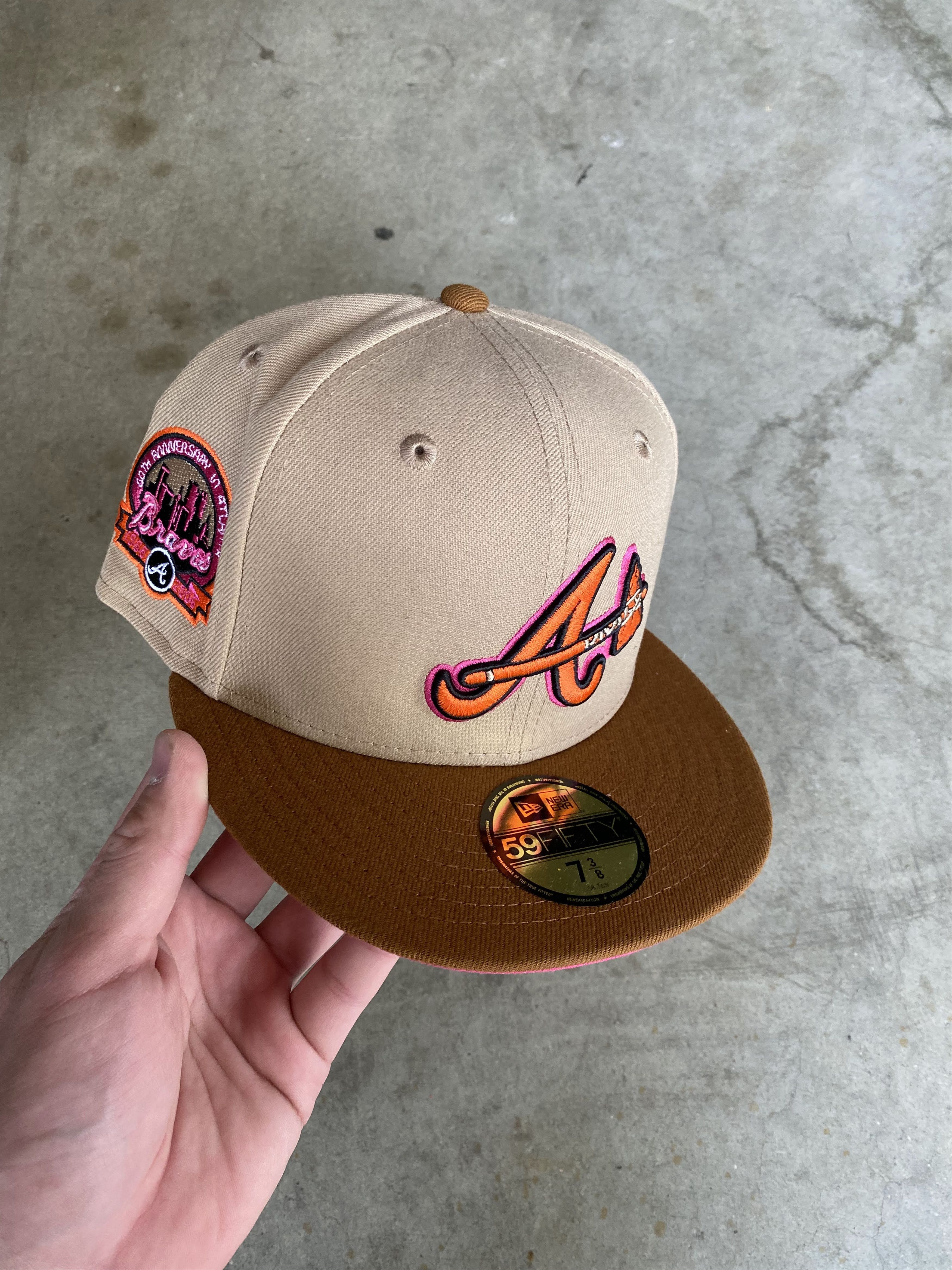 New Era Atlanta Braves PBJ 40th Anniversary Patch Hat Club