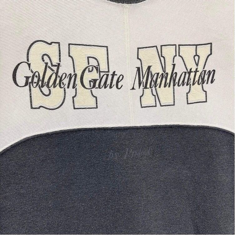 Japanese Brand 90’s Asics Golden Gate Manhattan Crewneck Sweatshirt Size M Size US M / EU 48-50 / 2 - 6 Thumbnail