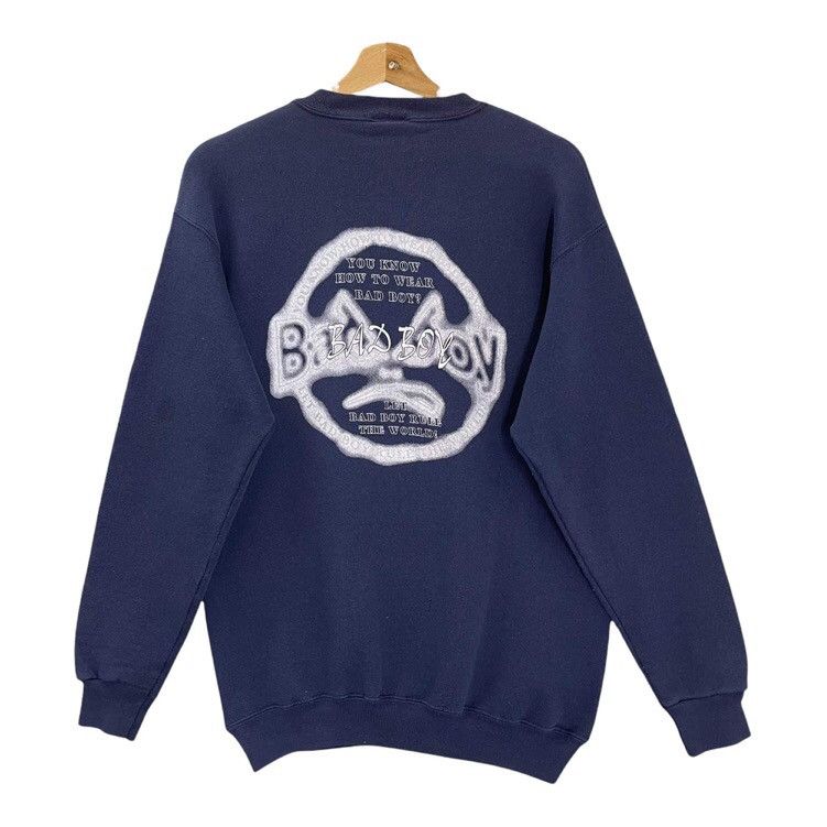Japanese Brand Vintage 90s Bad Boy Big Logo Crewneck Sweatshirt Size M Size US M / EU 48-50 / 2 - 3 Thumbnail