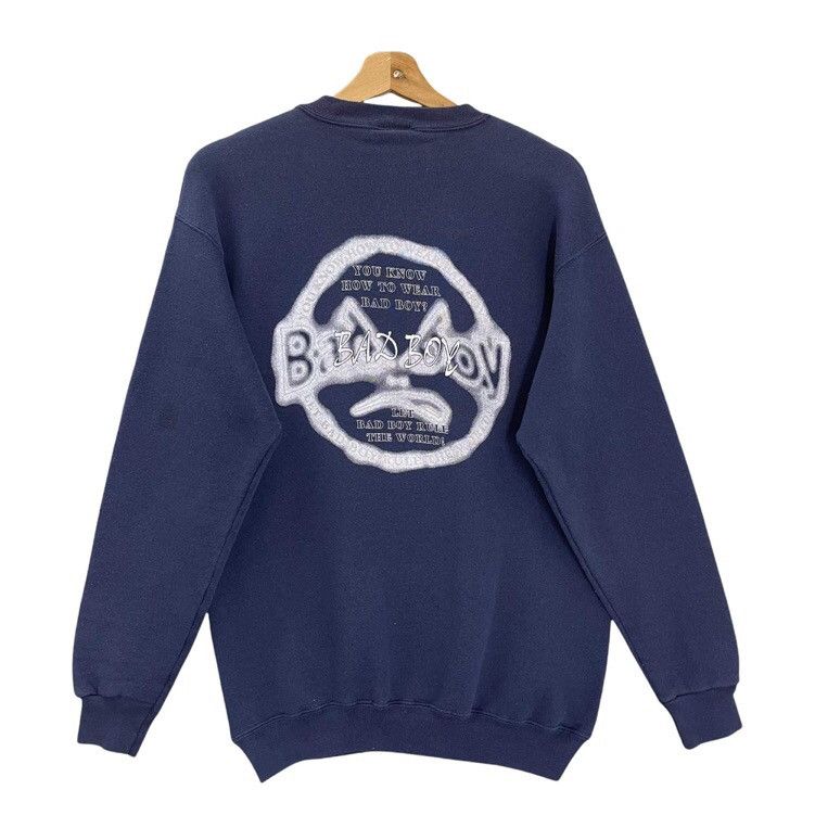 Japanese Brand Vintage 90s Bad Boy Big Logo Crewneck Sweatshirt Size M Size US M / EU 48-50 / 2 - 1 Thumbnail