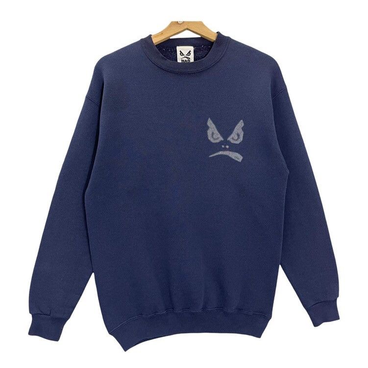 Japanese Brand Vintage 90s Bad Boy Big Logo Crewneck Sweatshirt Size M Size US M / EU 48-50 / 2 - 6 Thumbnail