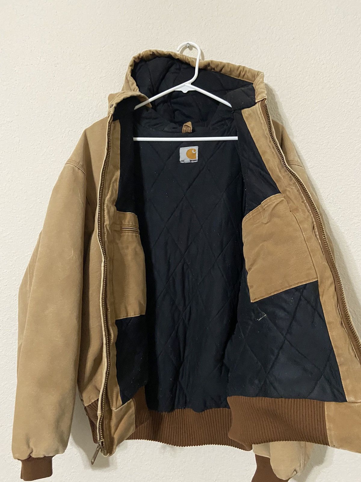 Carhartt Vintage Made In USA Carhartt Work Jacket Size US XL / EU 56 / 4 - 4 Thumbnail