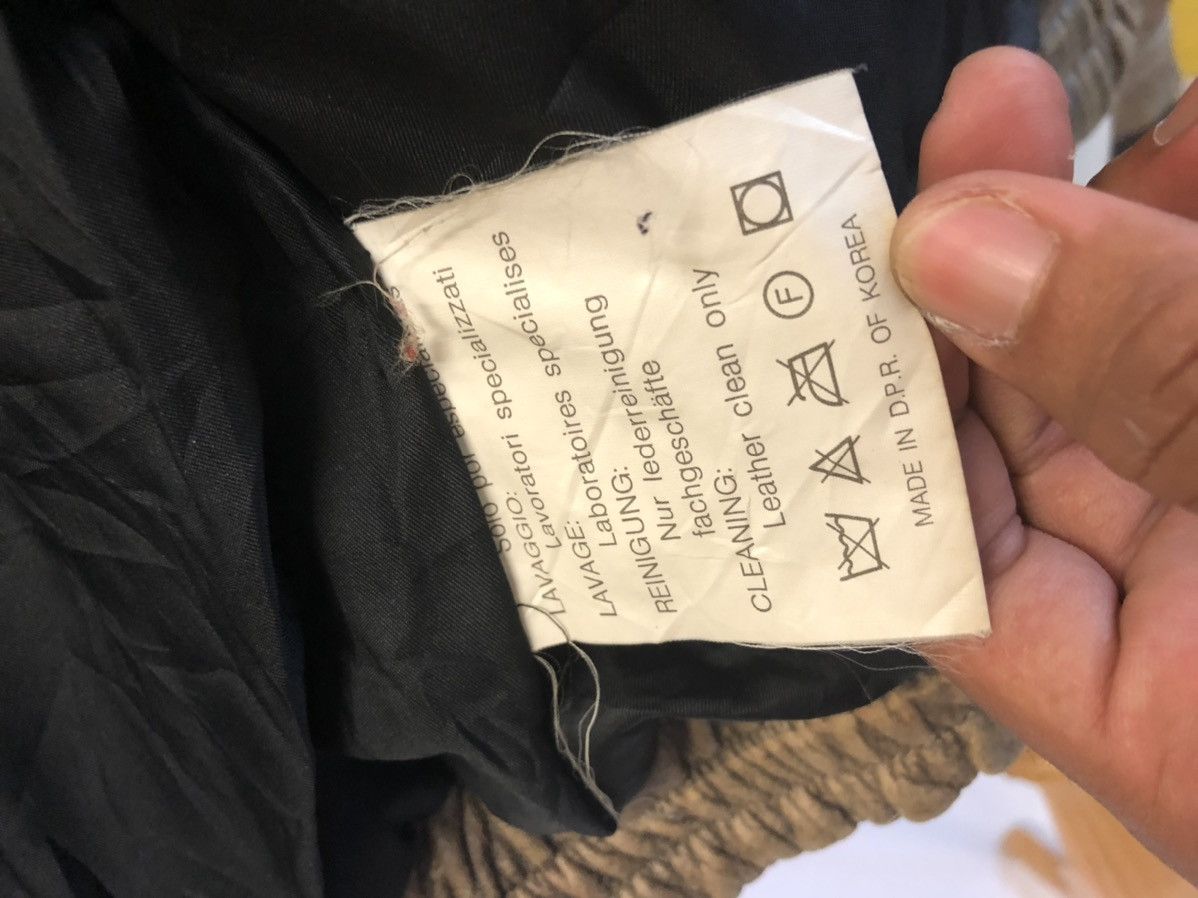 Designer × Genuine Leather Very Rare Luxury Wabi Sabi Leather Jacket Size US L / EU 52-54 / 3 - 14 Thumbnail