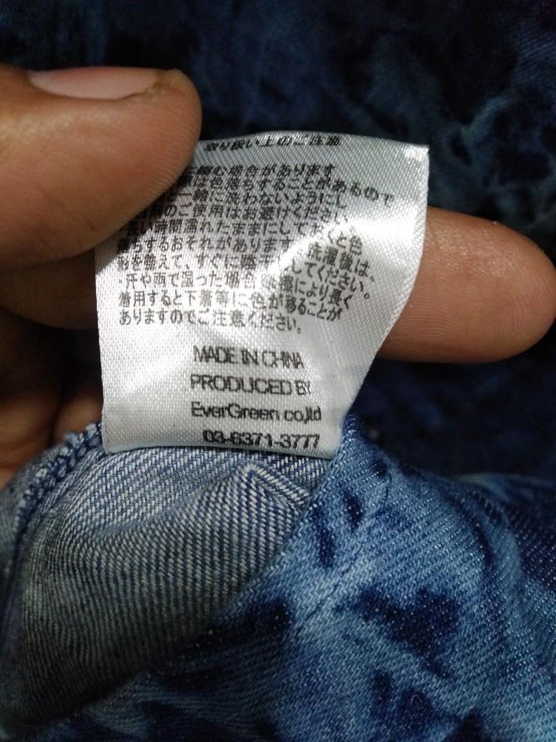 Japanese Brand Diviner Reckless Life Chambray Acid Wash Button ups Shirt Size US M / EU 48-50 / 2 - 9 Thumbnail