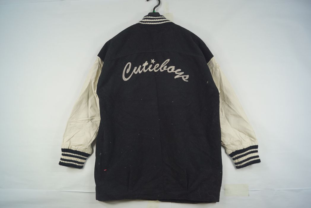 Varsity Jacket Cutieboys Backprint Varsity Jacket | Grailed