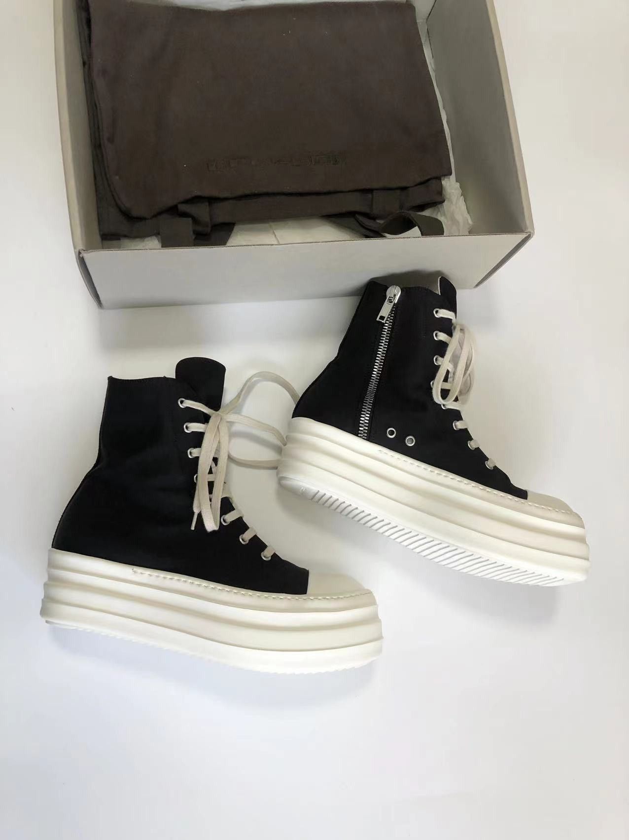 Rick Owens × Rick Owens Drkshdw Rick owems drkshdw ramones double 