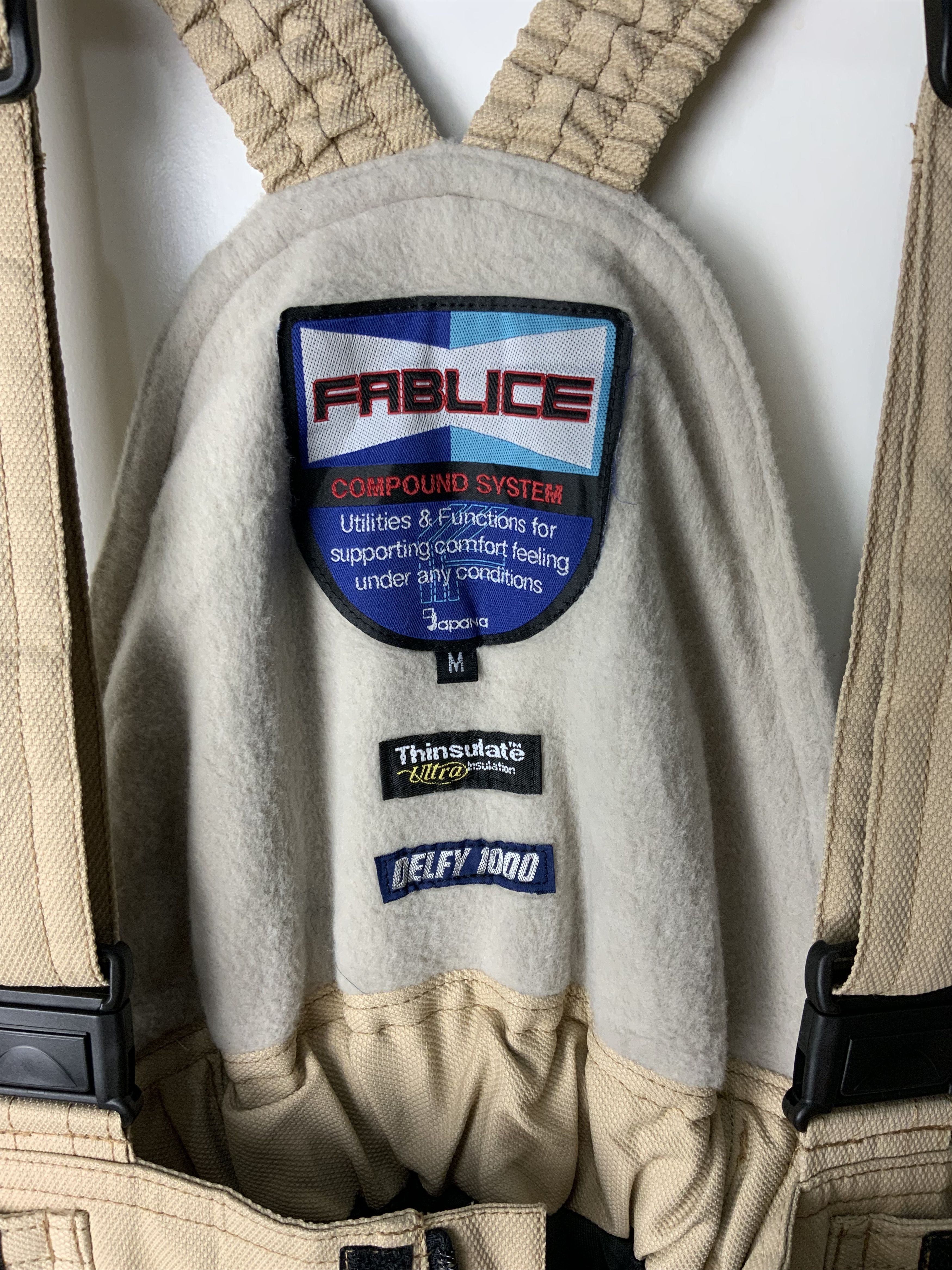 Japanese Brand Fablice Thinsulate Sport Gear Ski Japan Jumpsuits/Overalls Size US 30 / EU 46 - 7 Thumbnail
