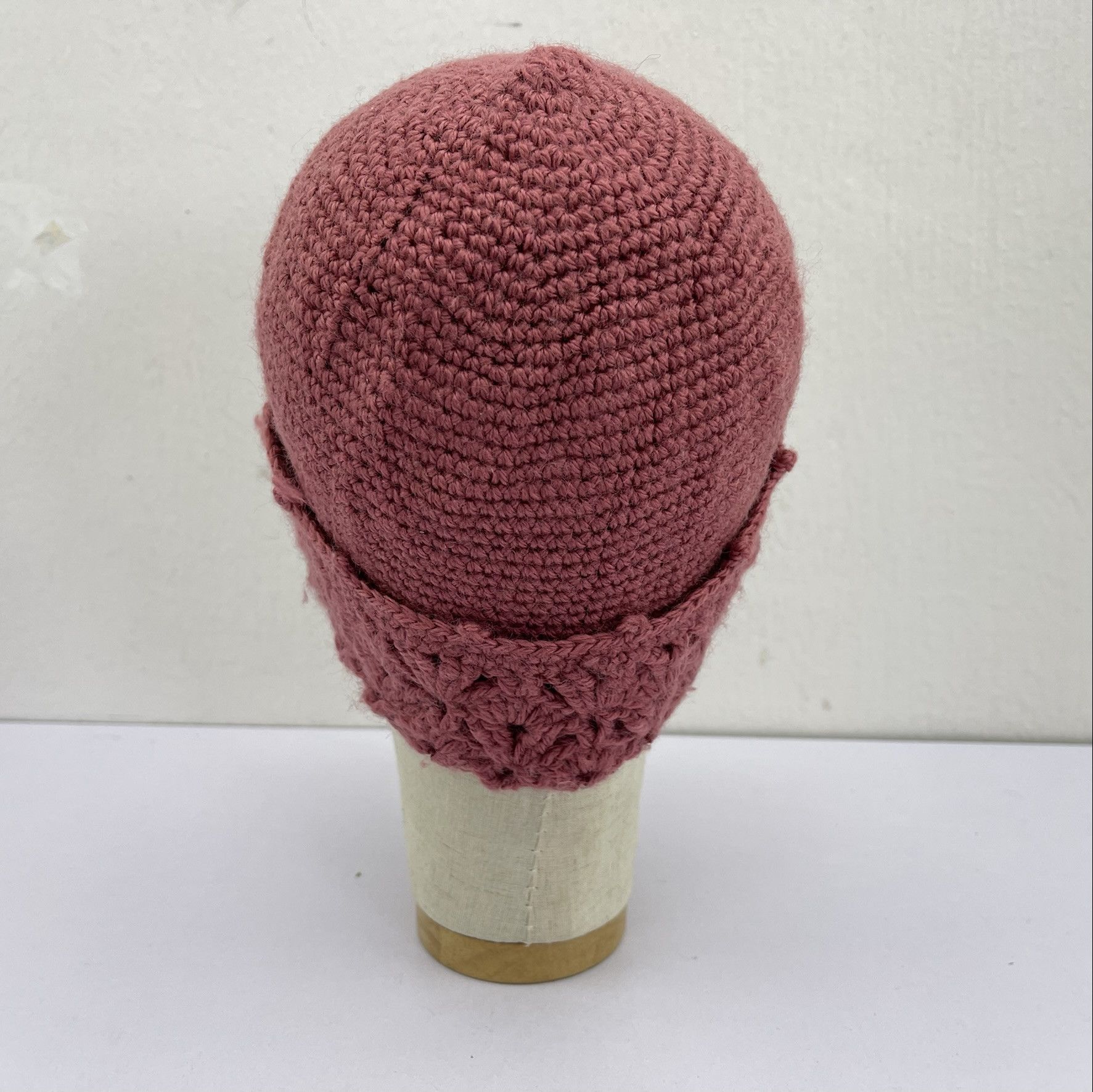 Handmade × Vintage Handmade Beanie Hats-BH3339 Size ONE SIZE - 4 Thumbnail