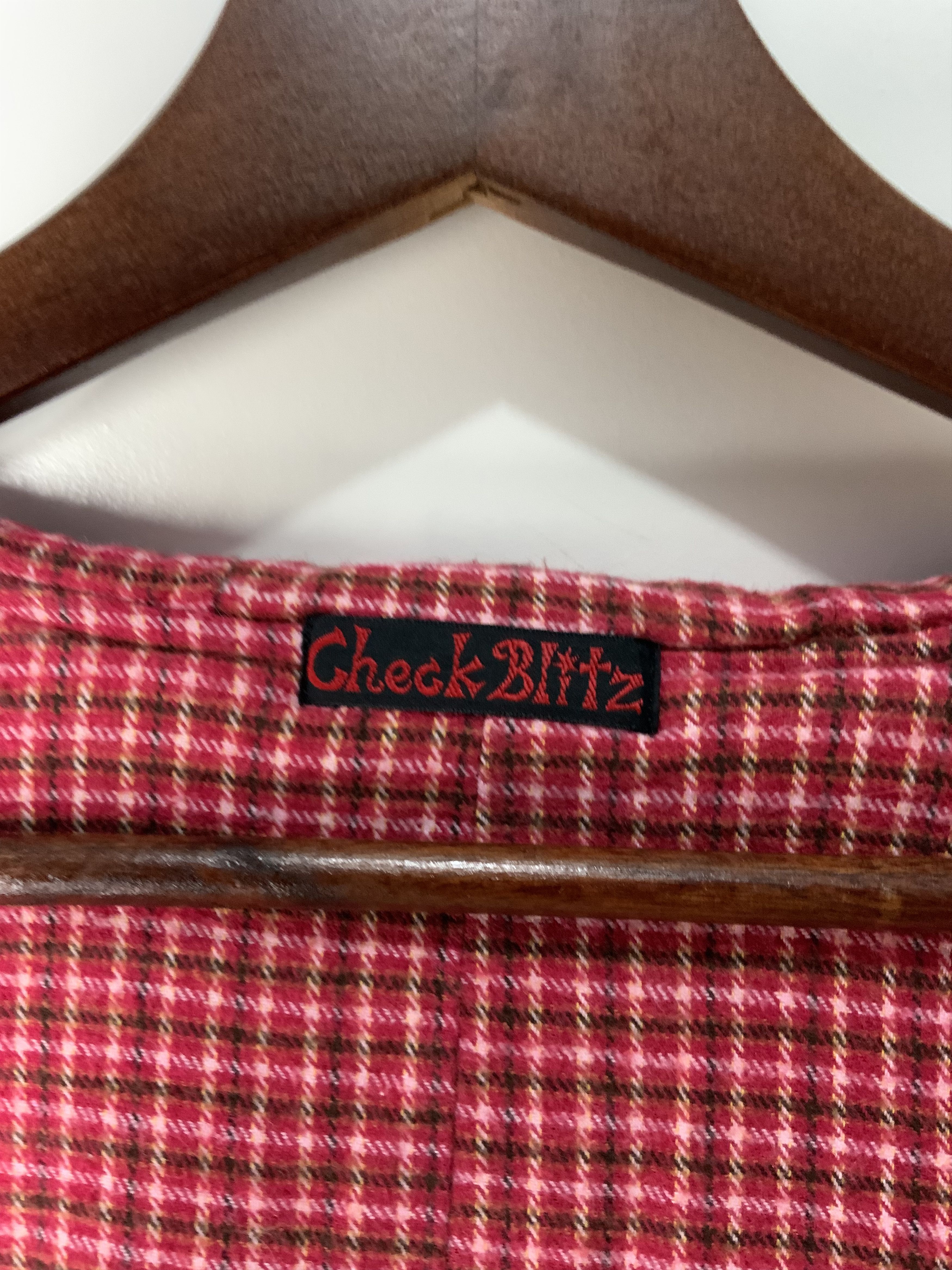 Japanese Brand Check Blitz Mohair Fur Winter Archive Light Jacket Size US L / EU 52-54 / 3 - 9 Thumbnail