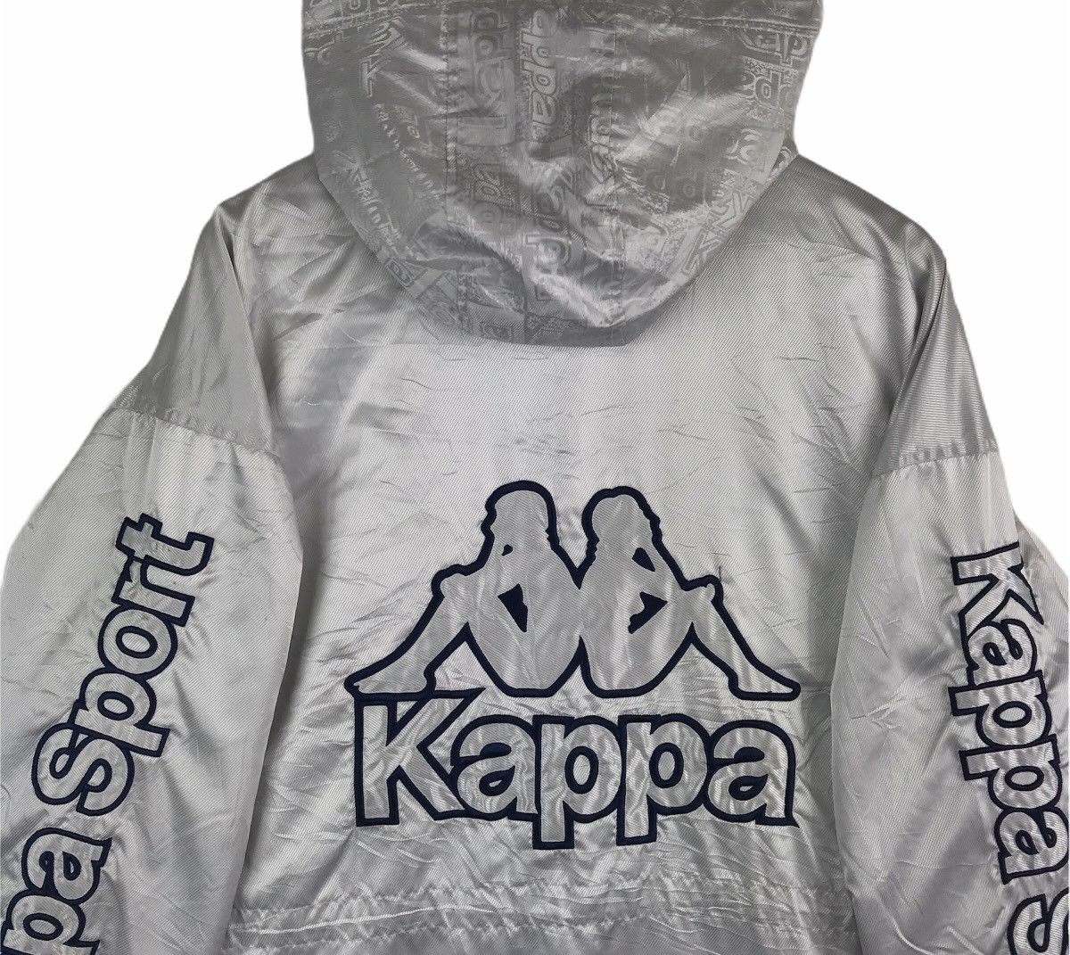 Kappa Vintage 90s Kappa Sport Spell Out Embroidery Hoodie Jacket Size US M / EU 48-50 / 2 - 4 Thumbnail