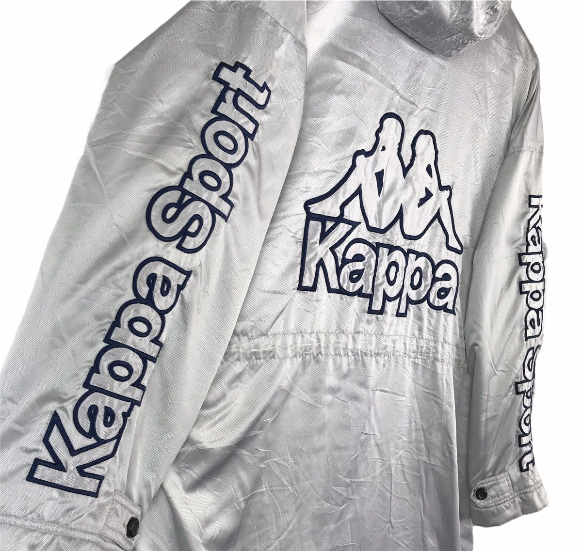 Kappa Vintage 90s Kappa Sport Spell Out Embroidery Hoodie Jacket Size US M / EU 48-50 / 2 - 2 Thumbnail