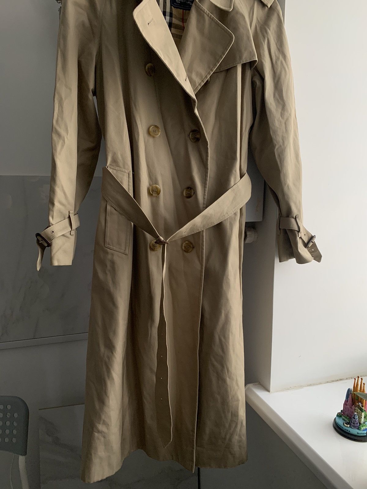 Burberry × Vintage Burberrys check woman vintage trench coat Size US L / EU 52-54 / 3 - 7 Thumbnail
