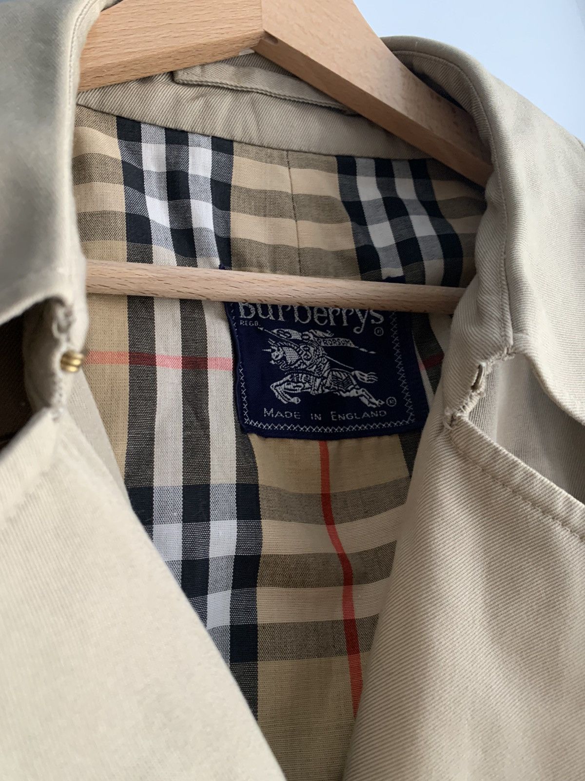 Burberry × Vintage Burberrys check woman vintage trench coat Size US L / EU 52-54 / 3 - 6 Thumbnail
