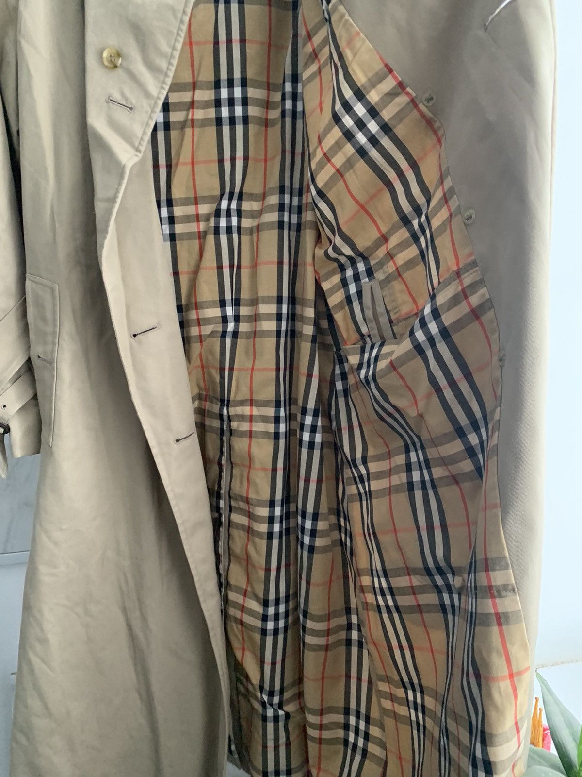 Burberry × Vintage Burberrys check woman vintage trench coat Size US L / EU 52-54 / 3 - 10 Thumbnail
