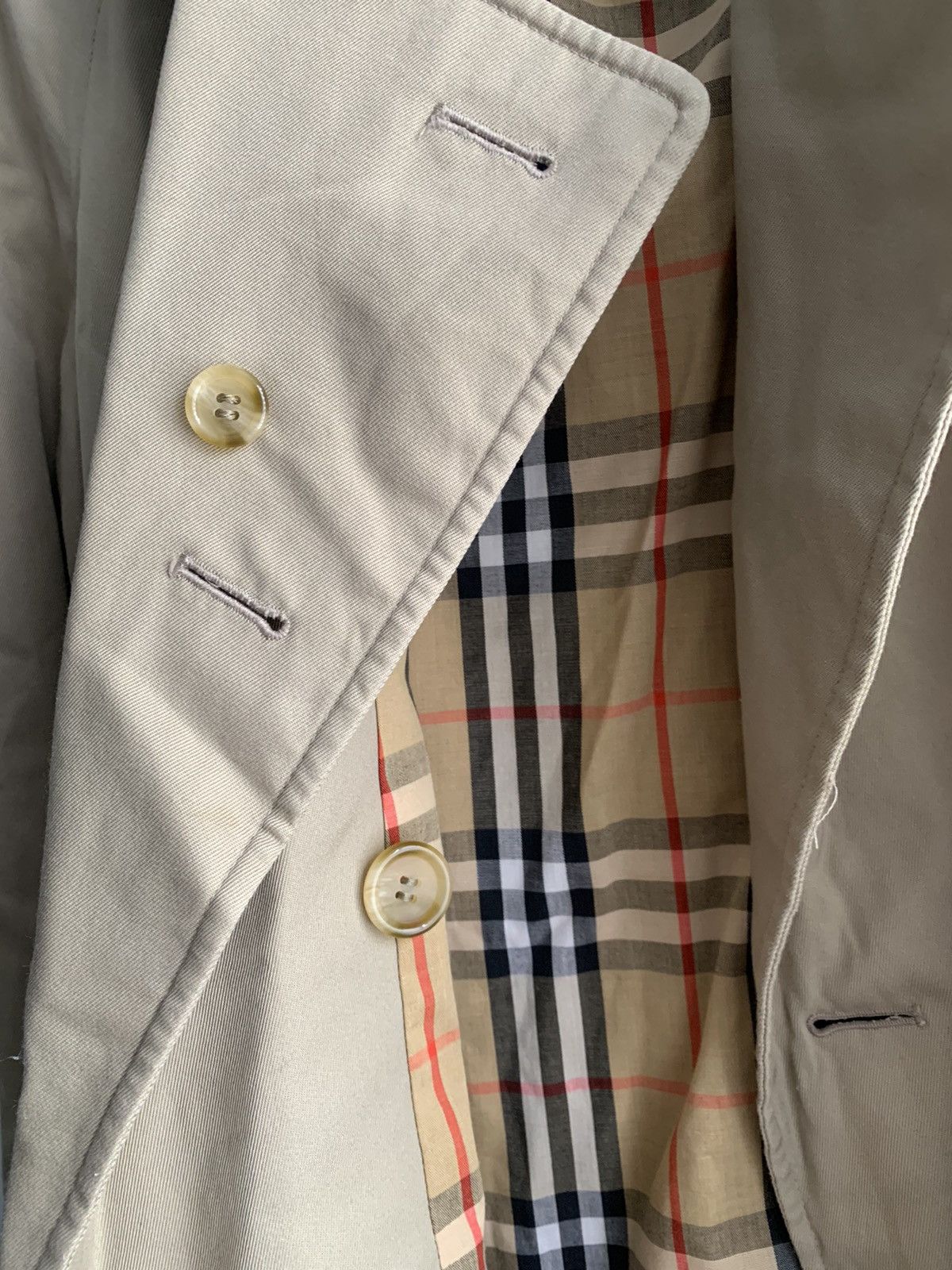 Burberry × Vintage Burberrys check woman vintage trench coat Size US L / EU 52-54 / 3 - 8 Thumbnail