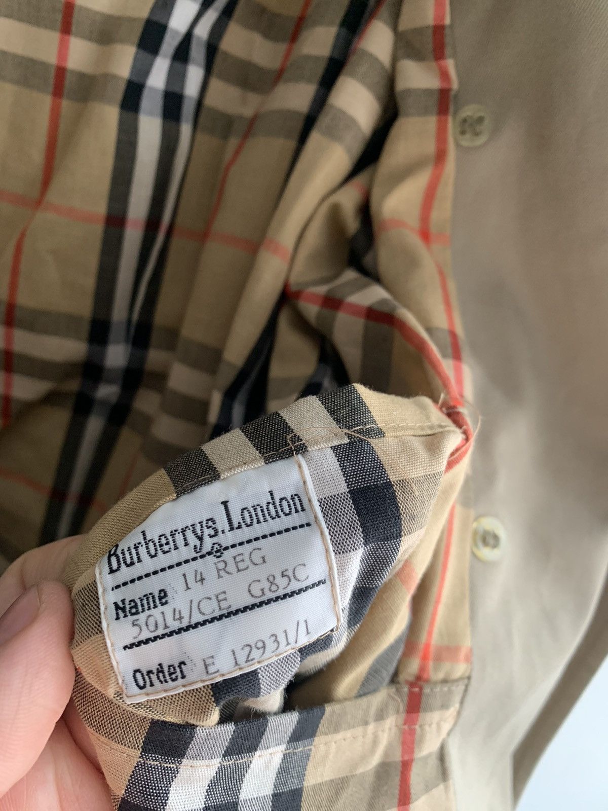 Burberry × Vintage Burberrys check woman vintage trench coat Size US L / EU 52-54 / 3 - 12 Thumbnail