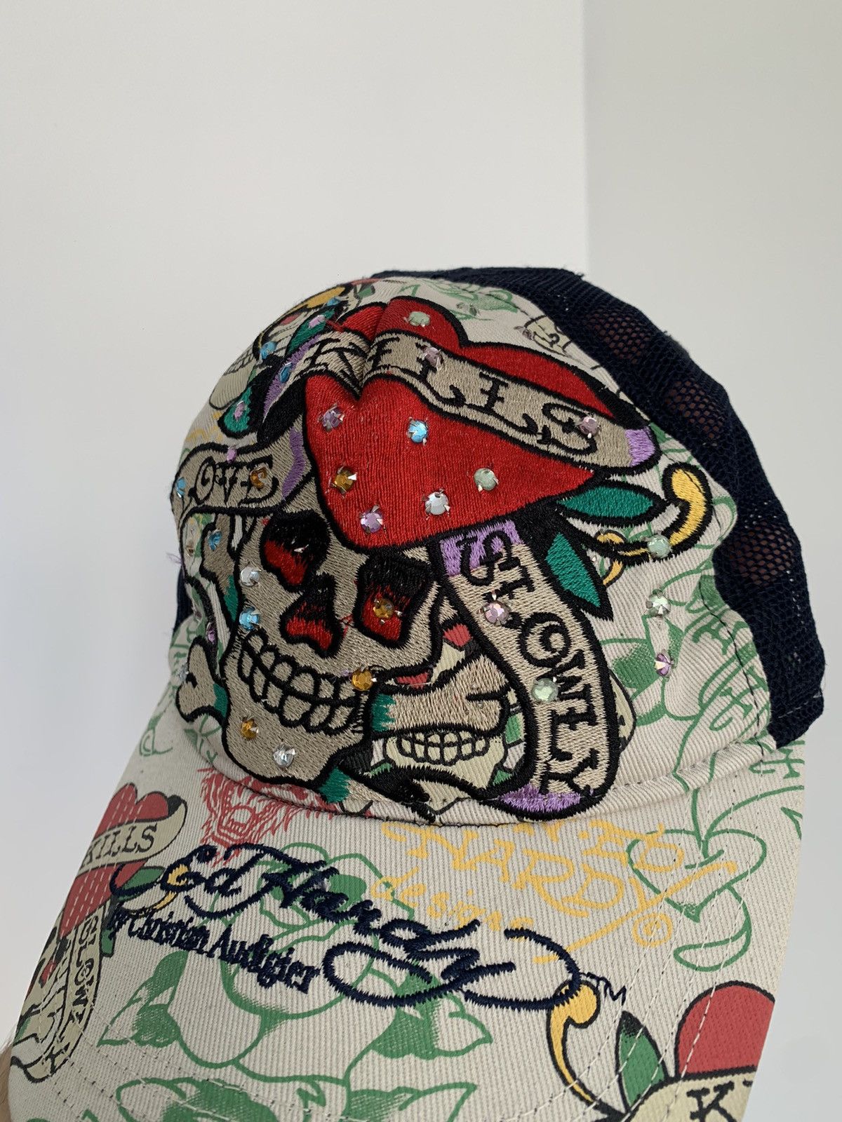 Christian Audigier Ed Hardy By Christian Audigier love kills slowly trucket cap Size ONE SIZE - 5 Thumbnail