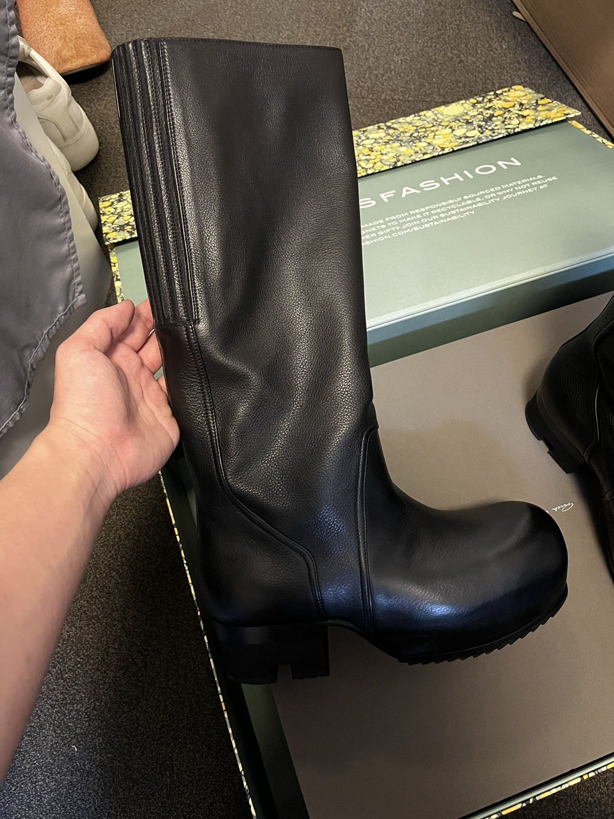 Rick Owens Rick Owens Beatle Ballast Boots | Grailed