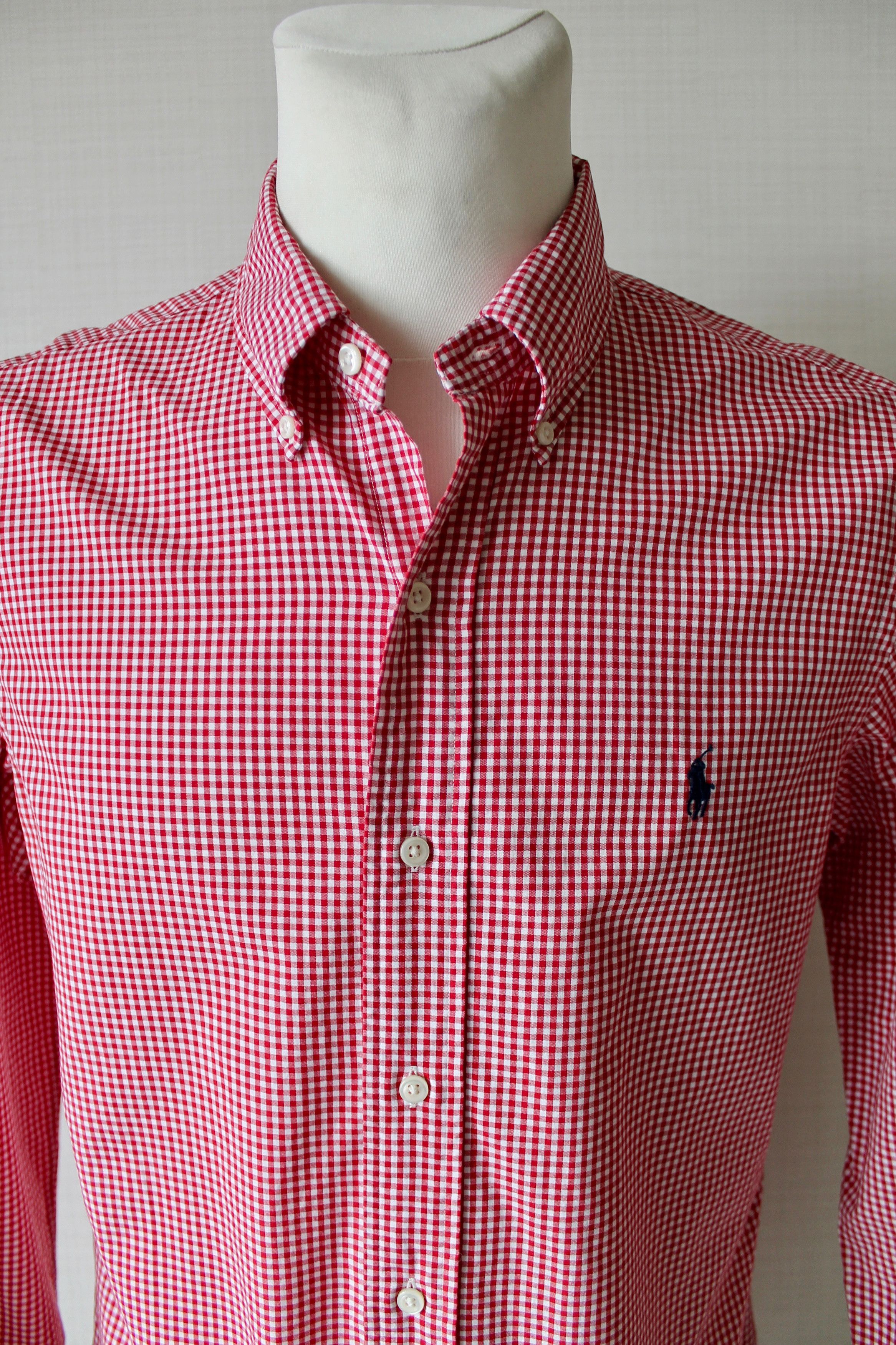 Polo Ralph Lauren Ralph Lauren Vintage Check Shirt Red / White Size M Size US M / EU 48-50 / 2 - 7 Thumbnail