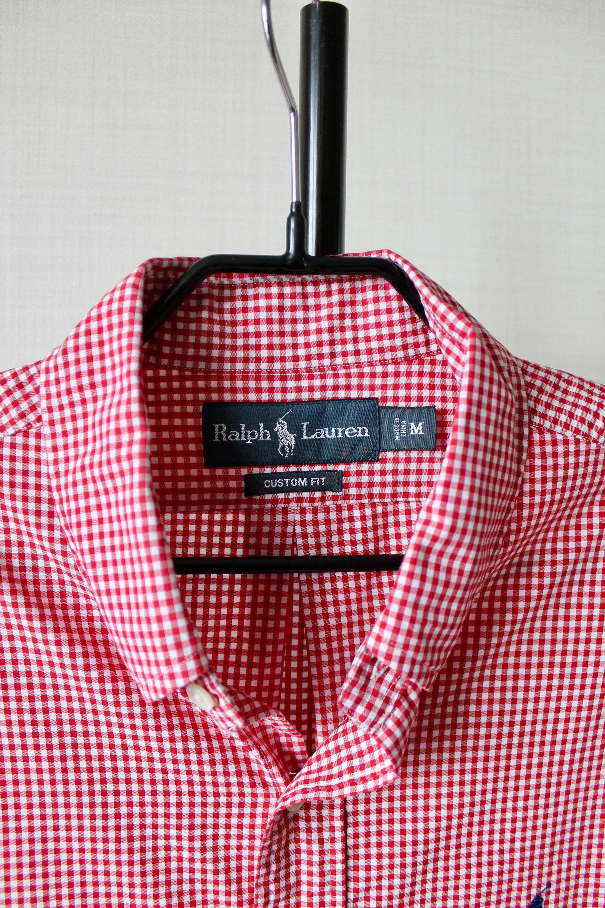 Polo Ralph Lauren Ralph Lauren Vintage Check Shirt Red / White Size M Size US M / EU 48-50 / 2 - 4 Thumbnail