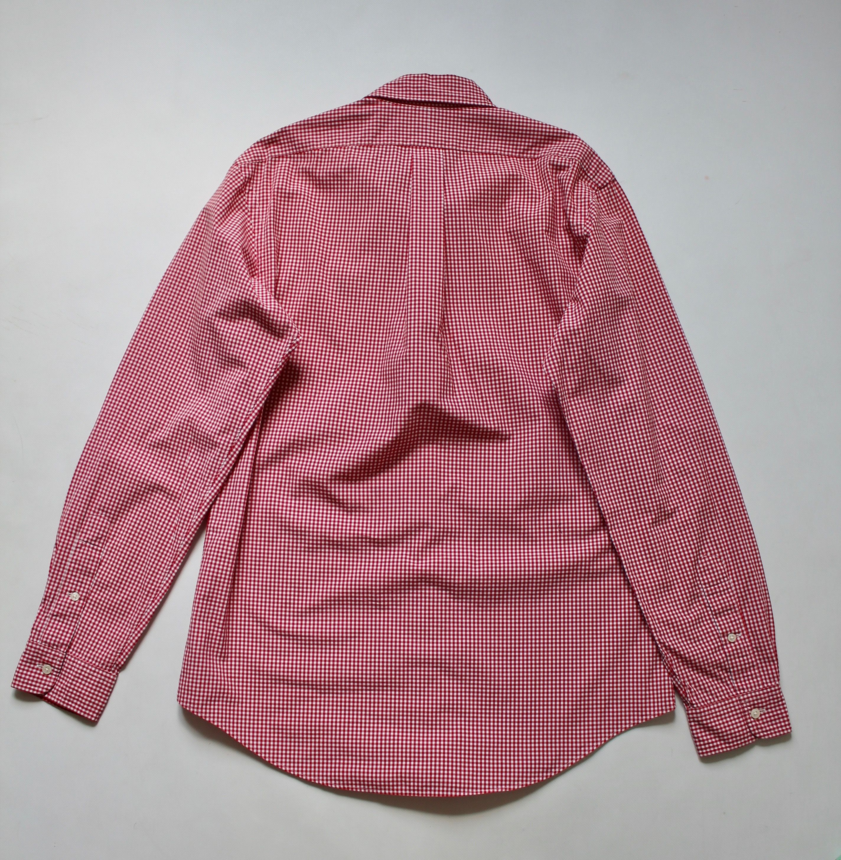 Polo Ralph Lauren Ralph Lauren Vintage Check Shirt Red / White Size M Size US M / EU 48-50 / 2 - 14 Thumbnail