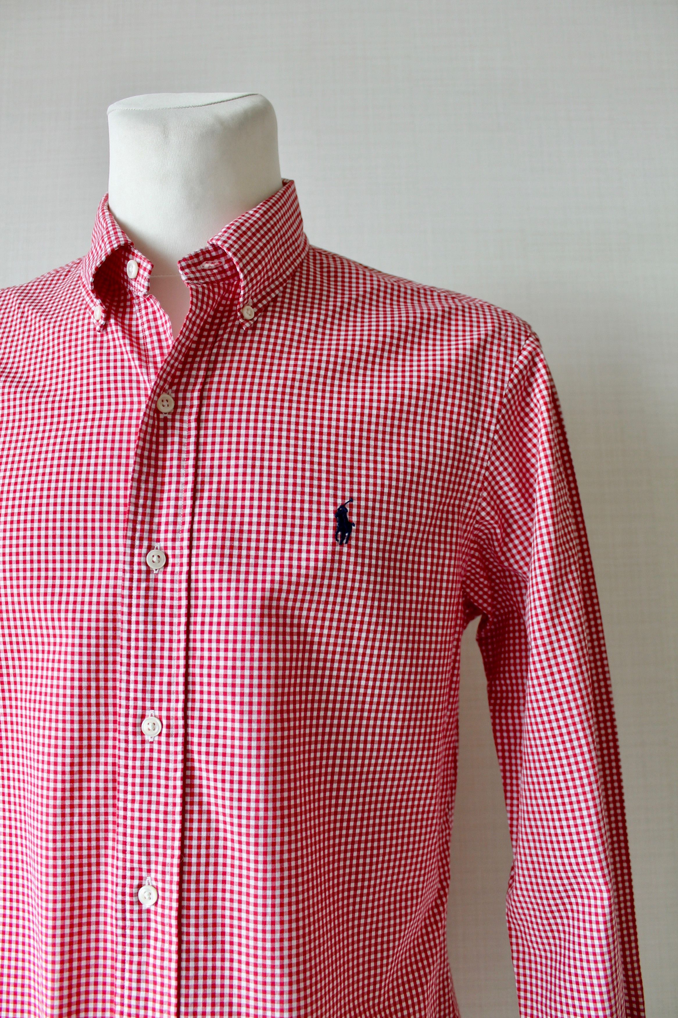 Polo Ralph Lauren Ralph Lauren Vintage Check Shirt Red / White Size M Size US M / EU 48-50 / 2 - 1 Thumbnail