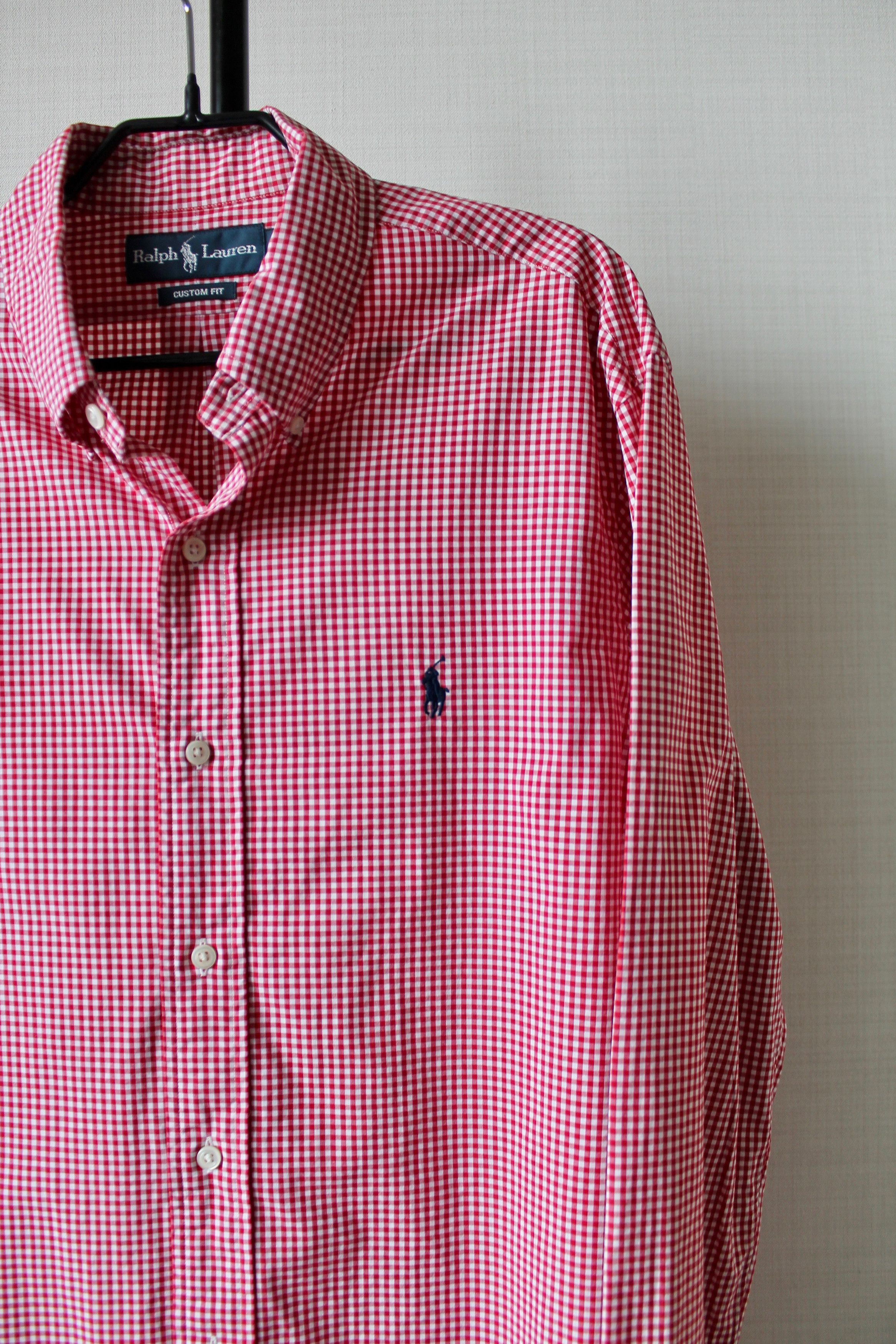 Polo Ralph Lauren Ralph Lauren Vintage Check Shirt Red / White Size M Size US M / EU 48-50 / 2 - 3 Thumbnail