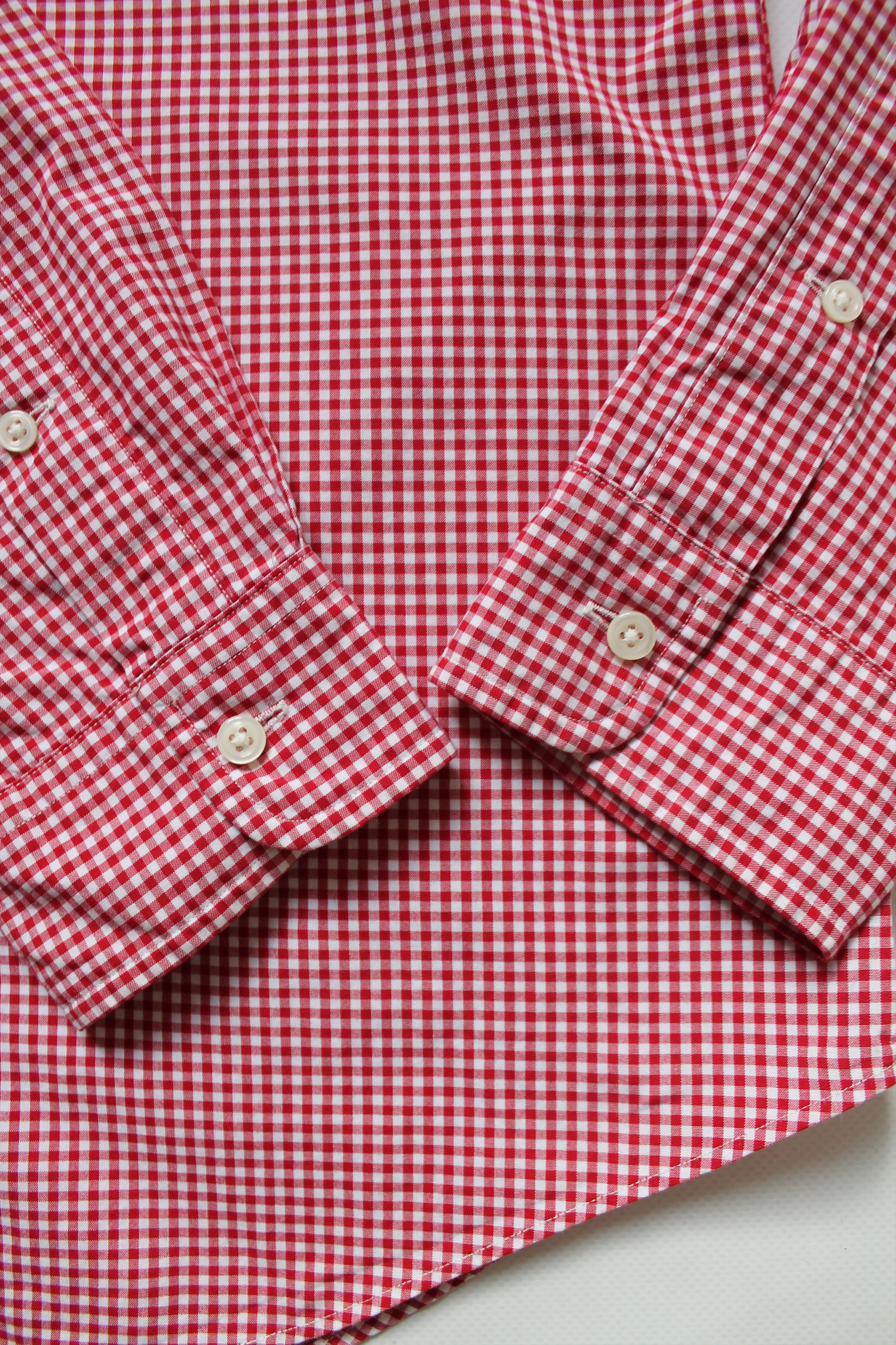 Polo Ralph Lauren Ralph Lauren Vintage Check Shirt Red / White Size M Size US M / EU 48-50 / 2 - 10 Thumbnail