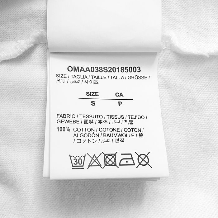 OffWhite OffWhite Cabin Baggage Arrow Logo Tshirt Grailed