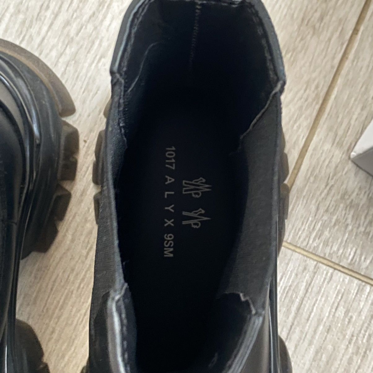 1017 ALYX 9SM × Alyx × Moncler Moncler x Alyx Ary Leather Ankle Boots Size US 10 / EU 43 - 4 Thumbnail